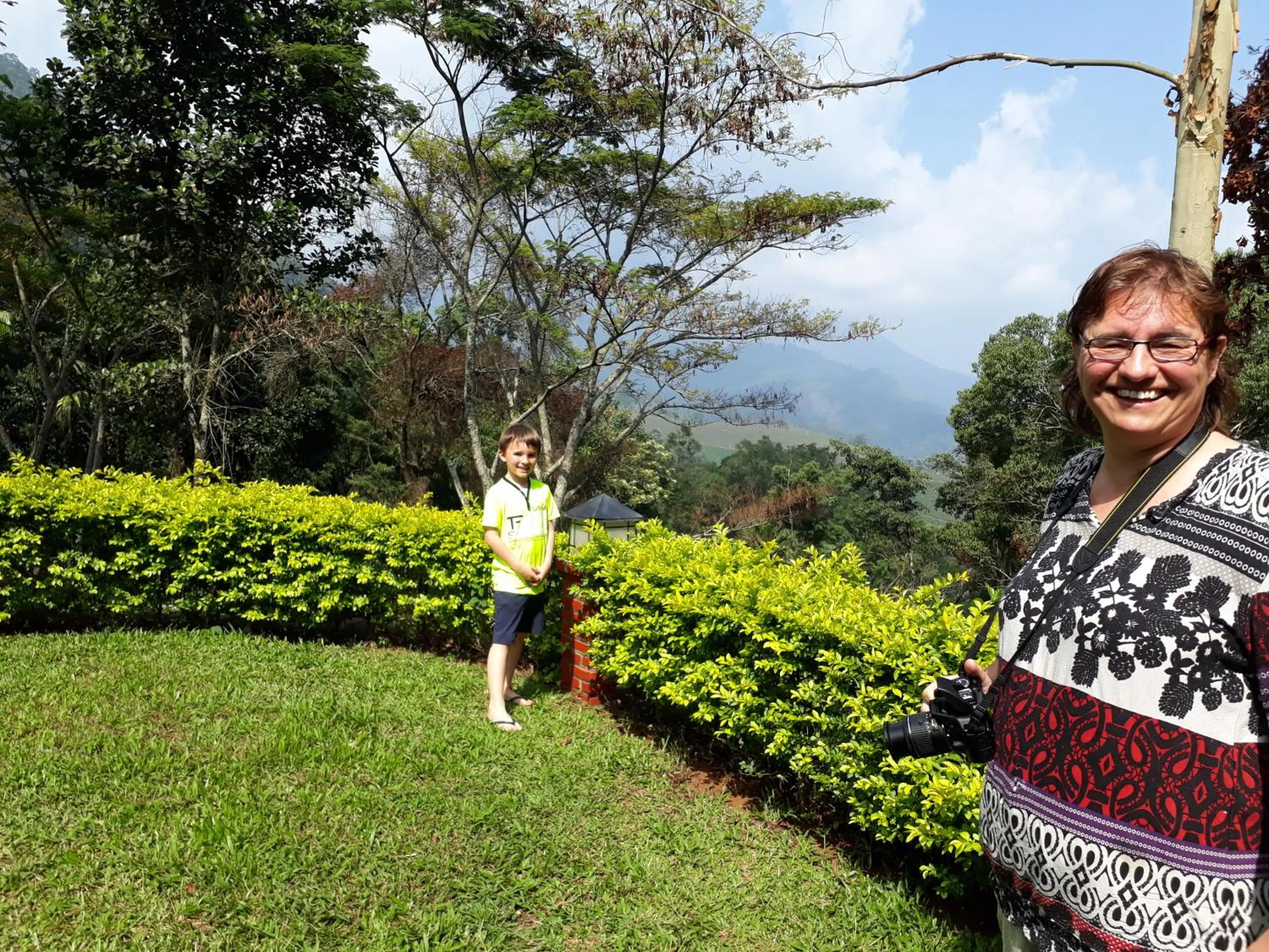 group of guests in Ambady Estate