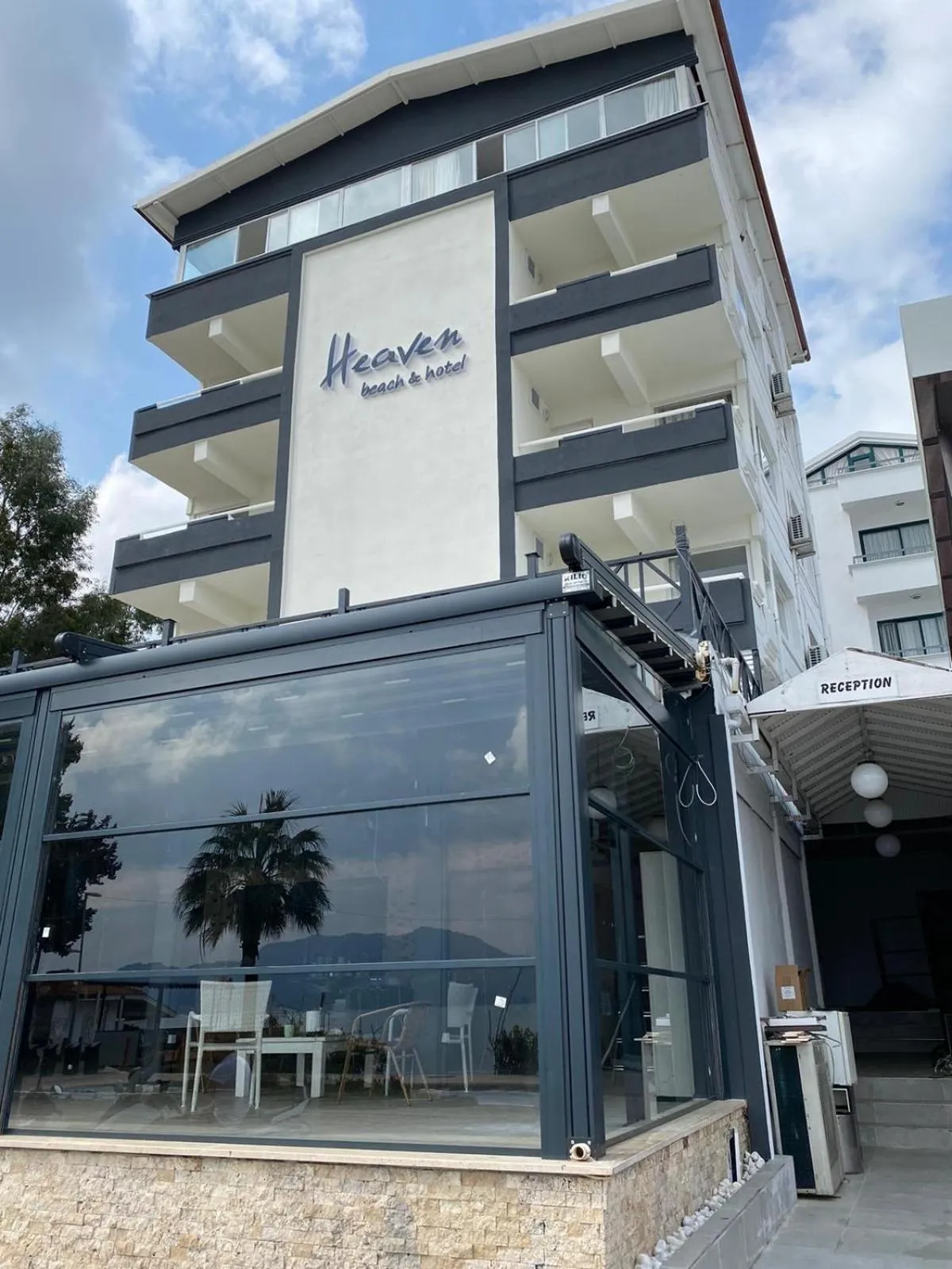 Facade/entrance in HEAVEN BEACH OTEL