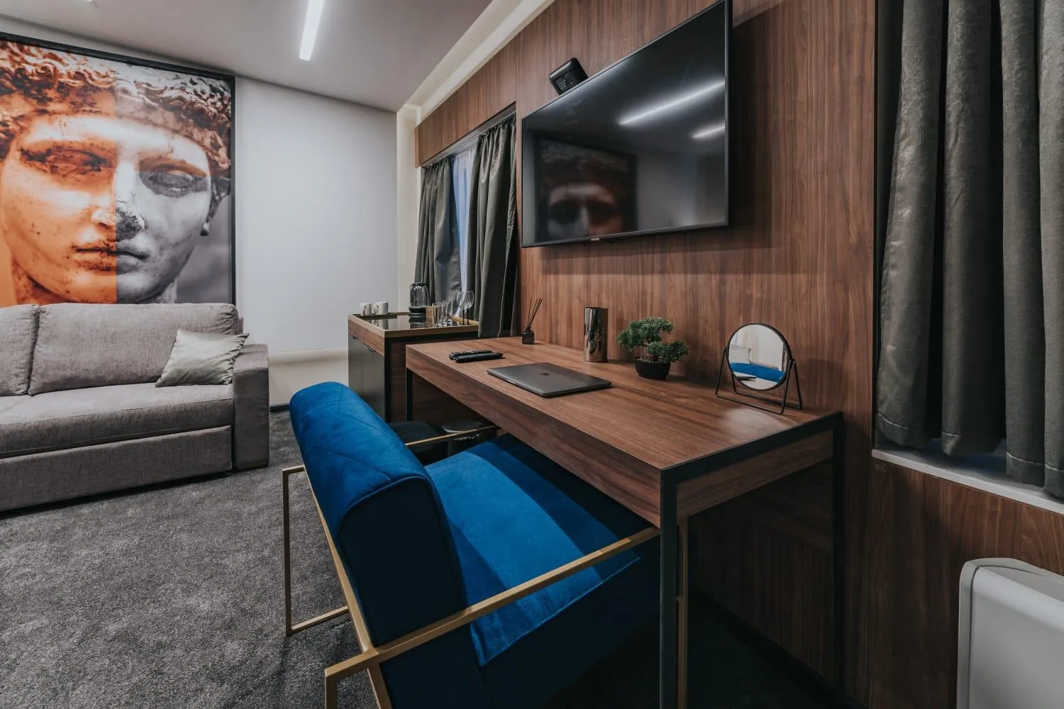 Seating area in Ilica Luxury Center