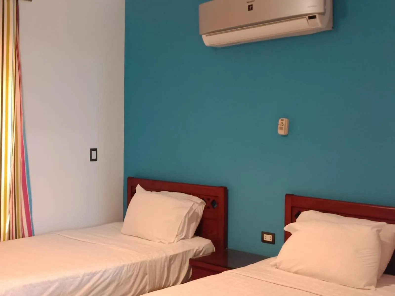 Bed in Green Leaves Hotel