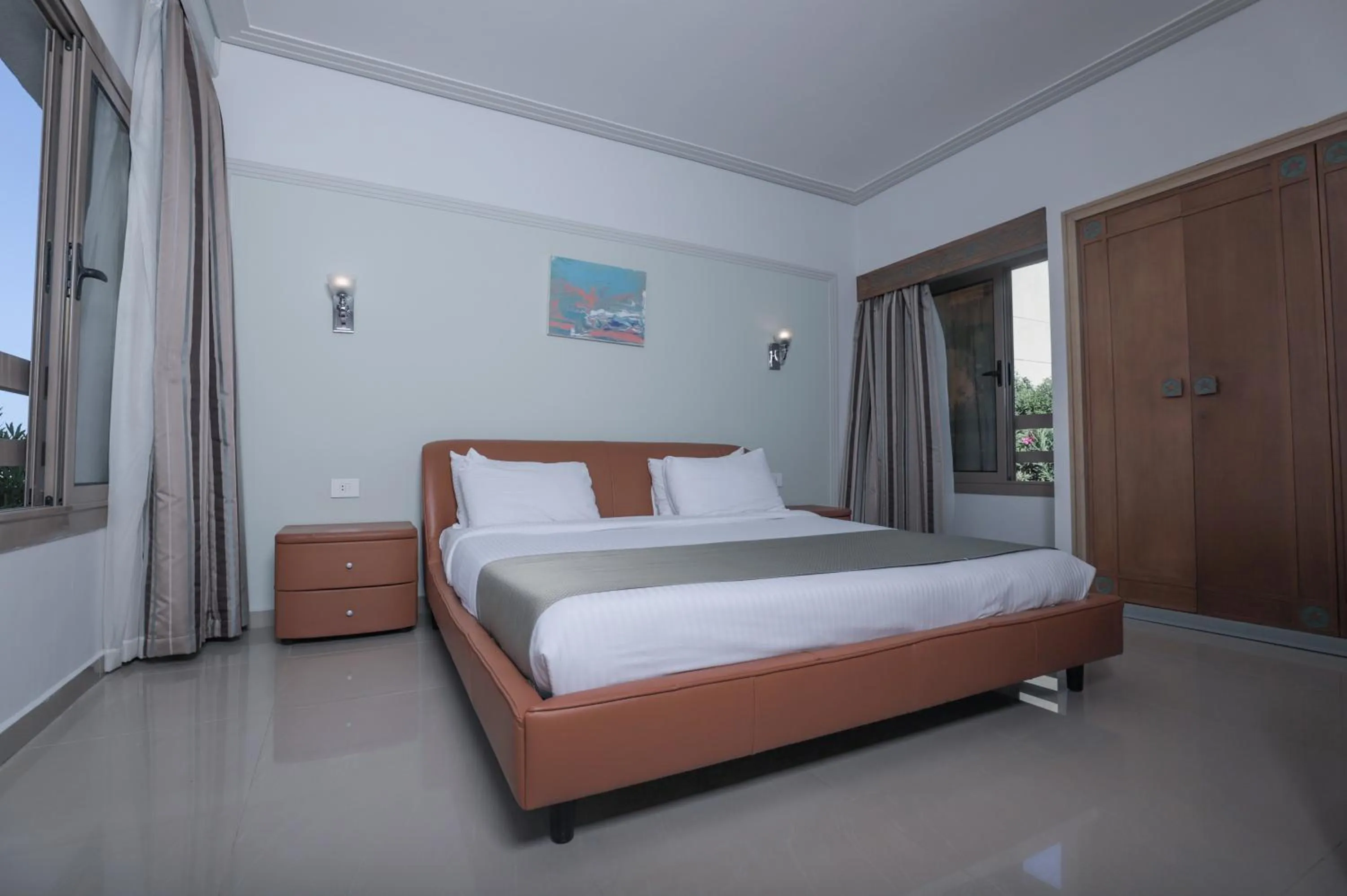 Bedroom in Green Leaves Hotel