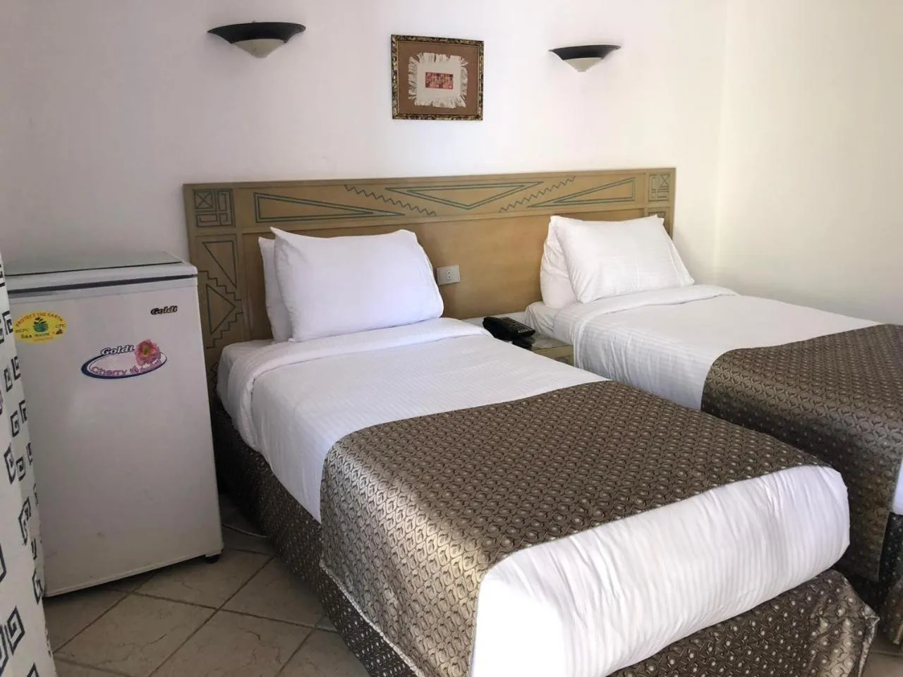 Bed in Green Leaves Hotel