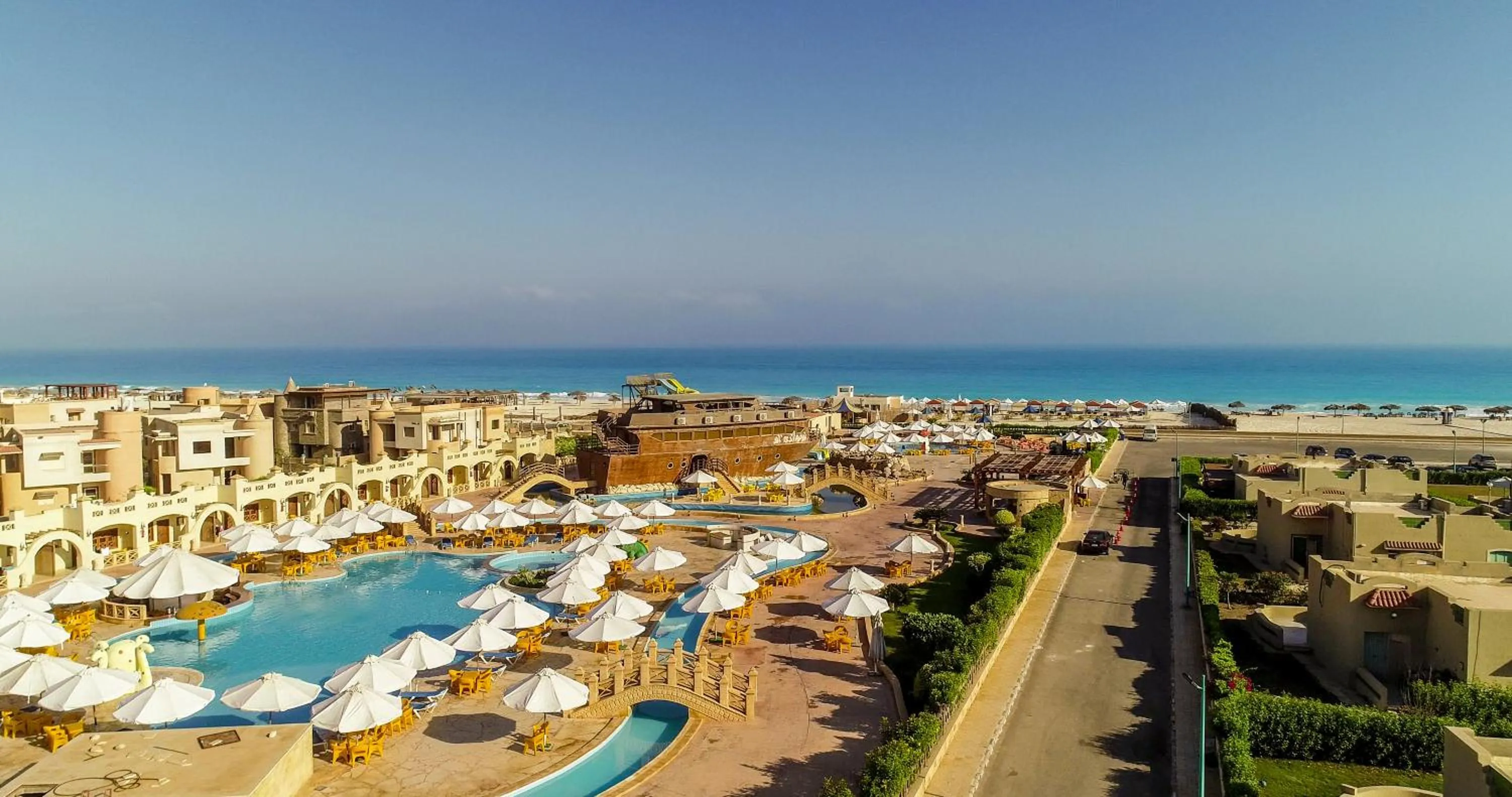 Property building in Green Leaves Hotel