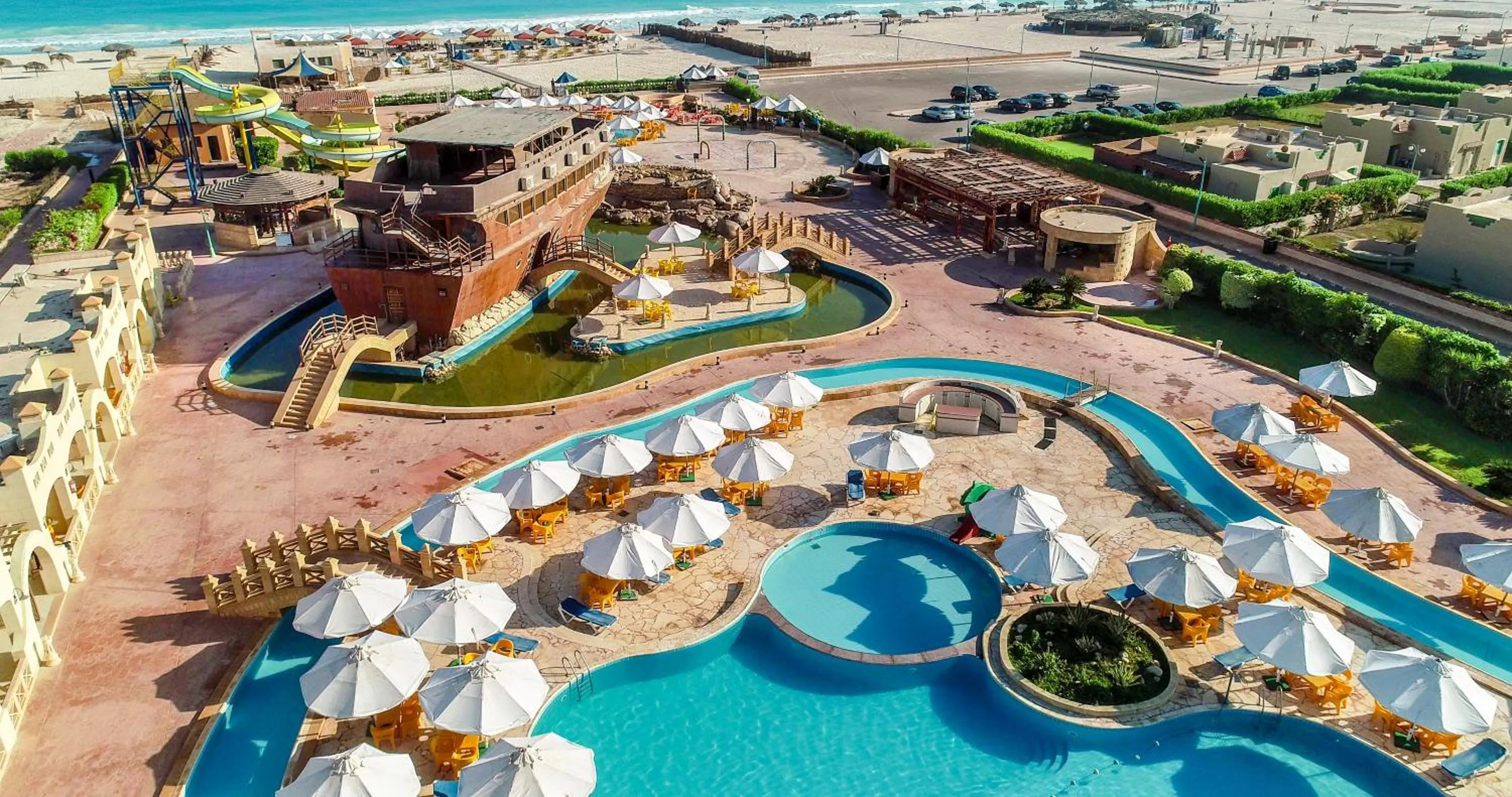 Bird's eye view in Green Leaves Hotel