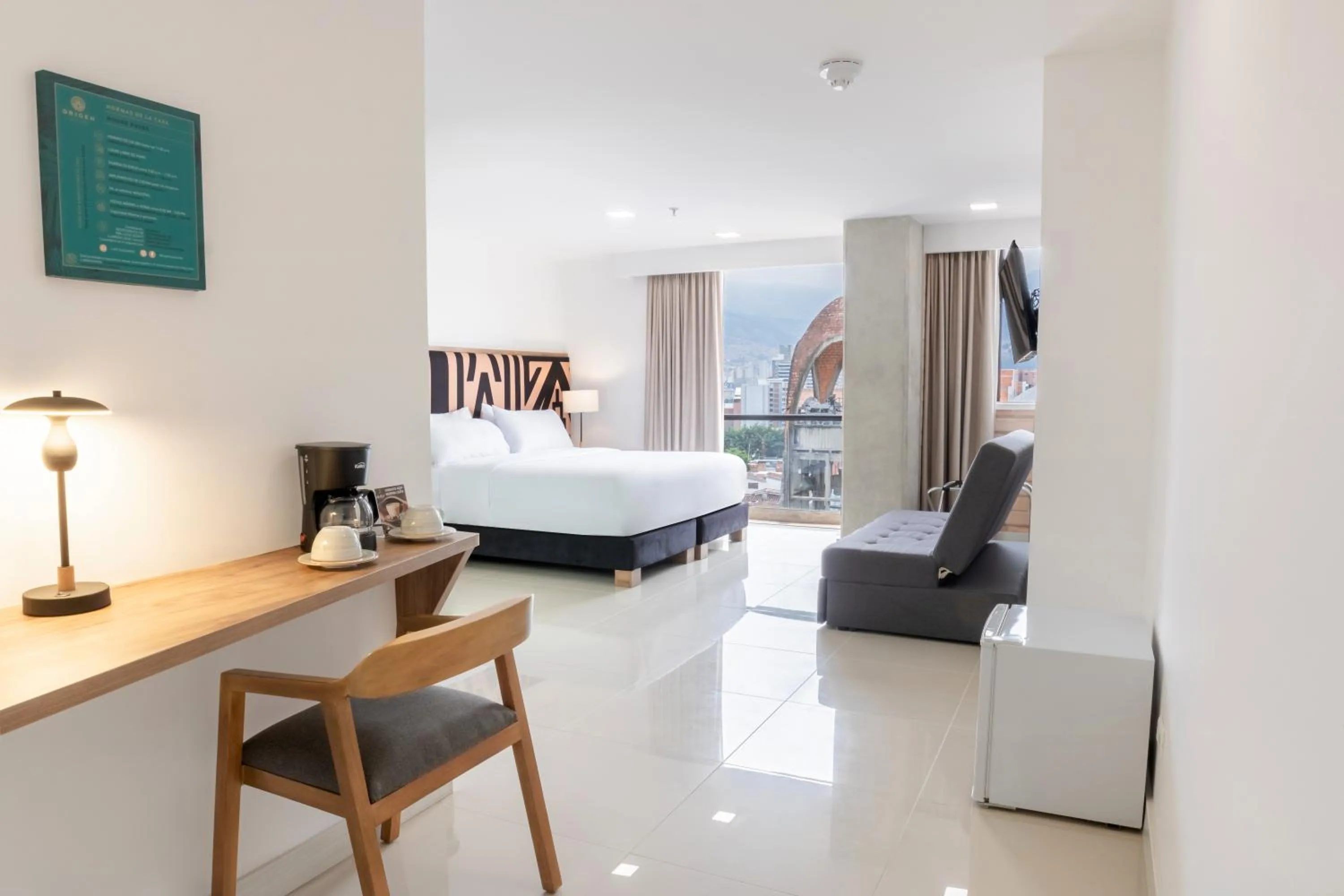 Photo of the whole room, Bed in Origen Local Suites