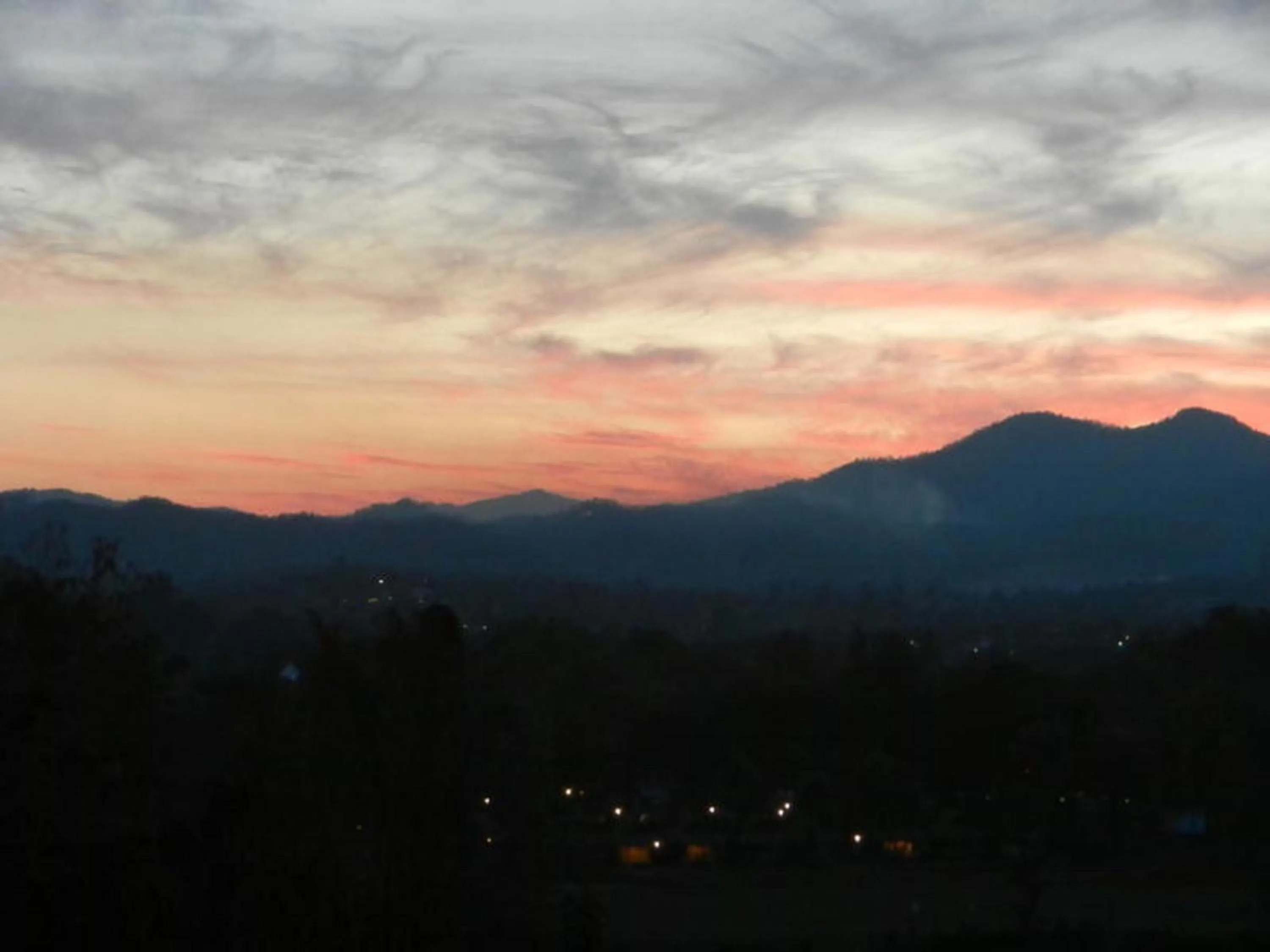 View (from property/room) in Pai circus hostel