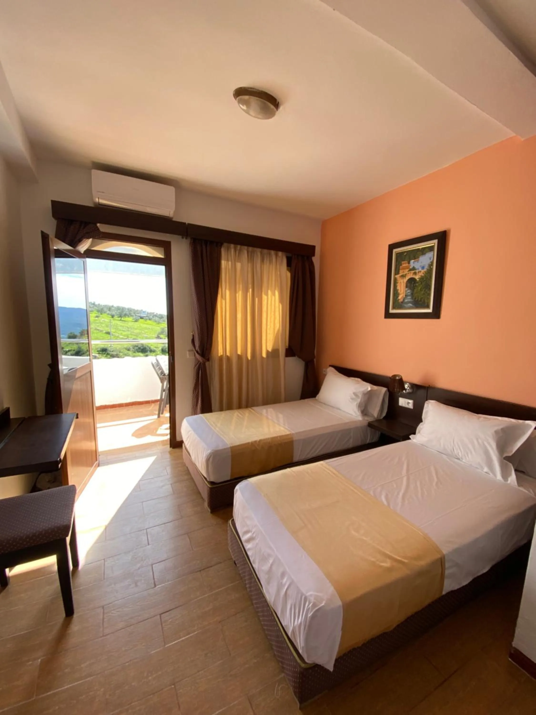 Bed in Hotel Chaouen