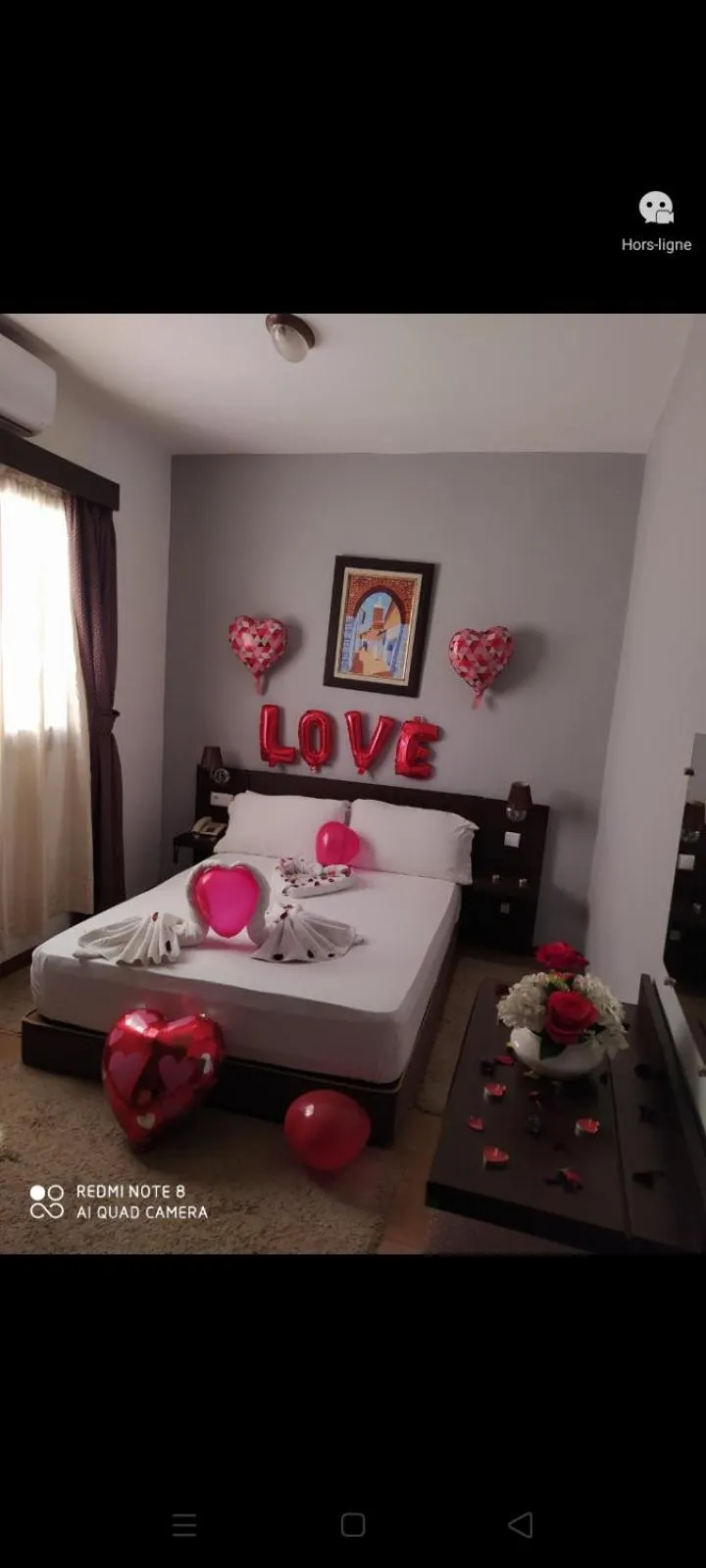 Bed in Hotel Chaouen