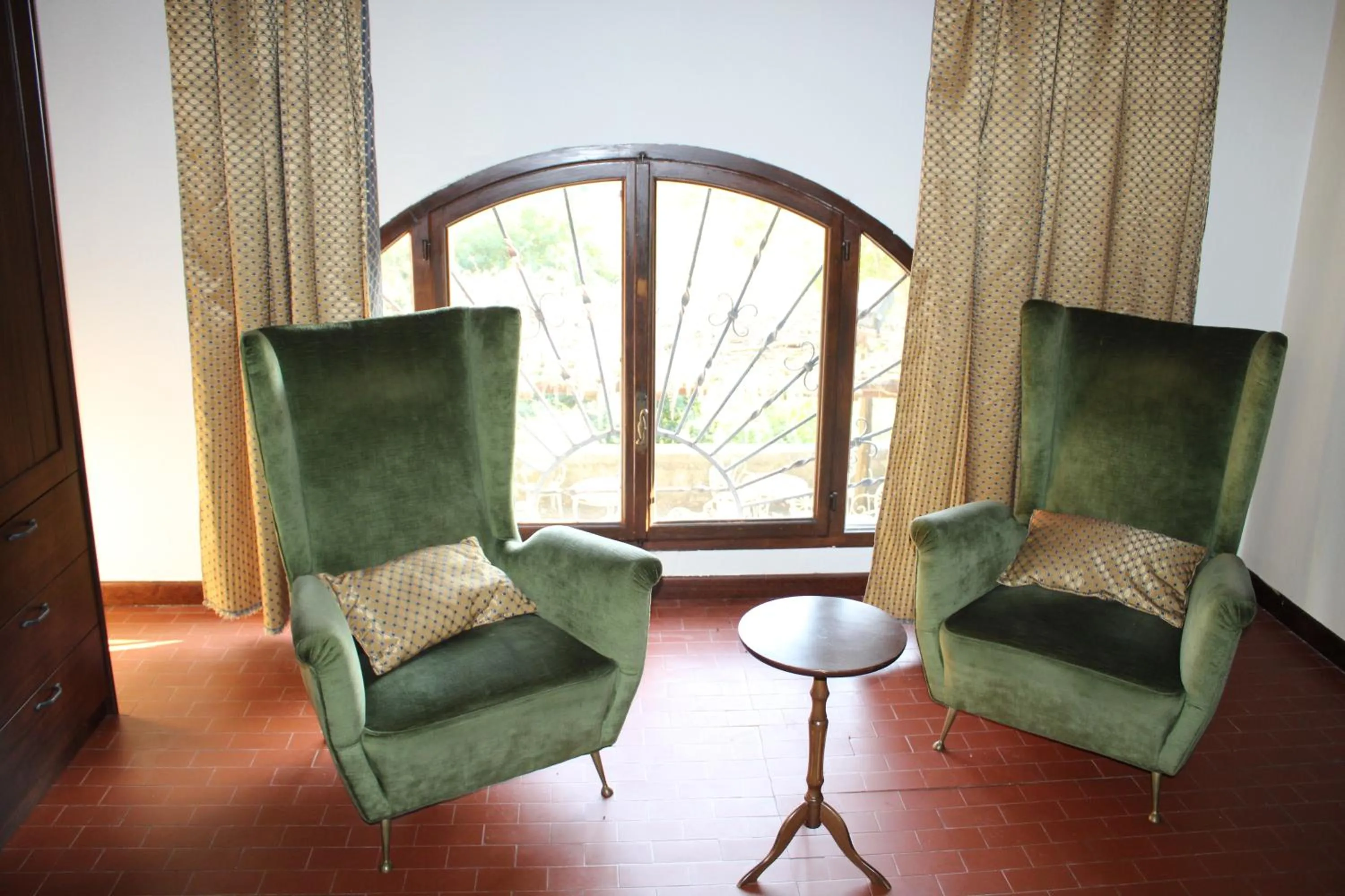 Decorative detail in Villa Flangini