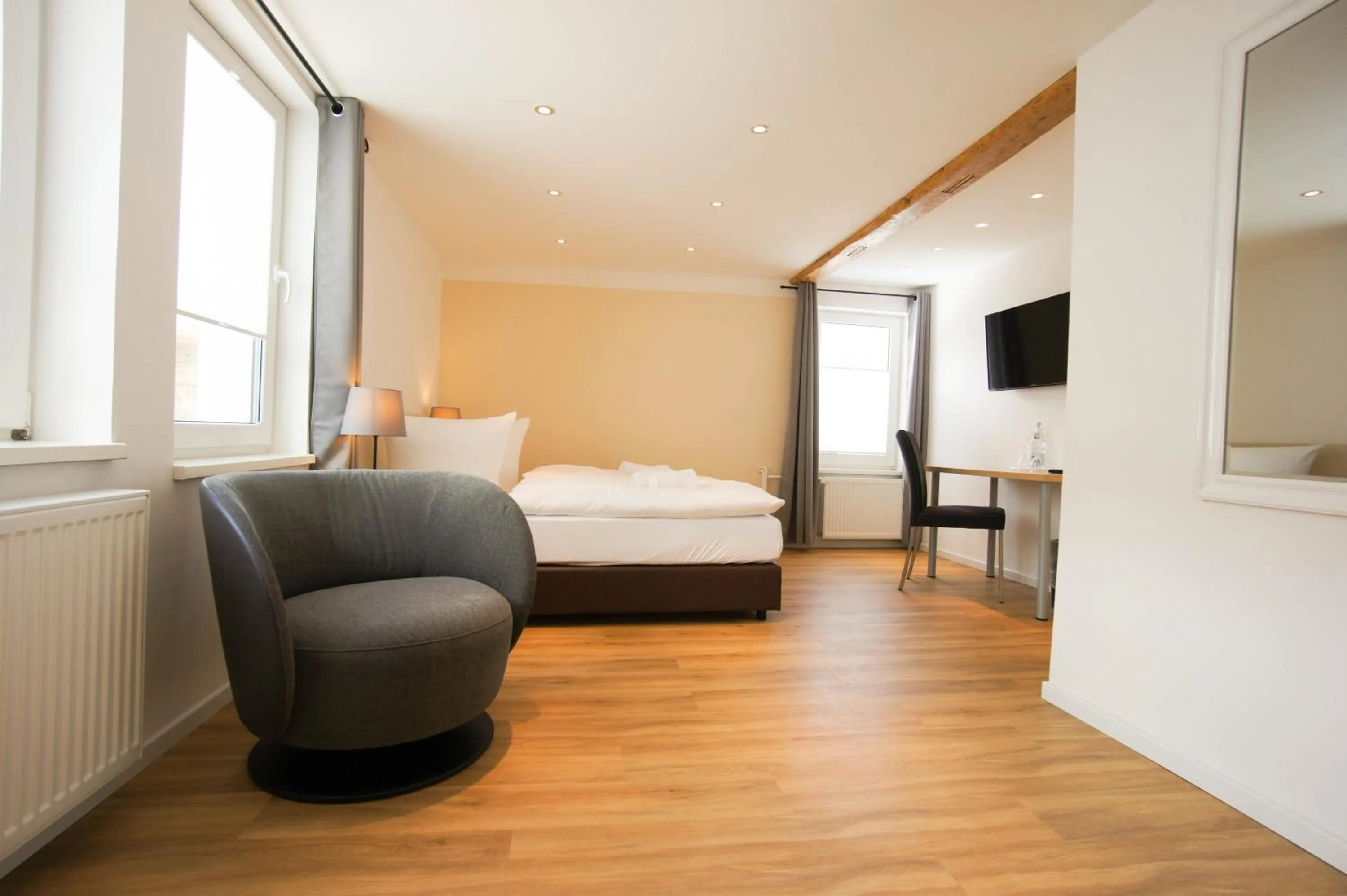 Photo of the whole room, Bed in Altes Forsthaus Braunlage