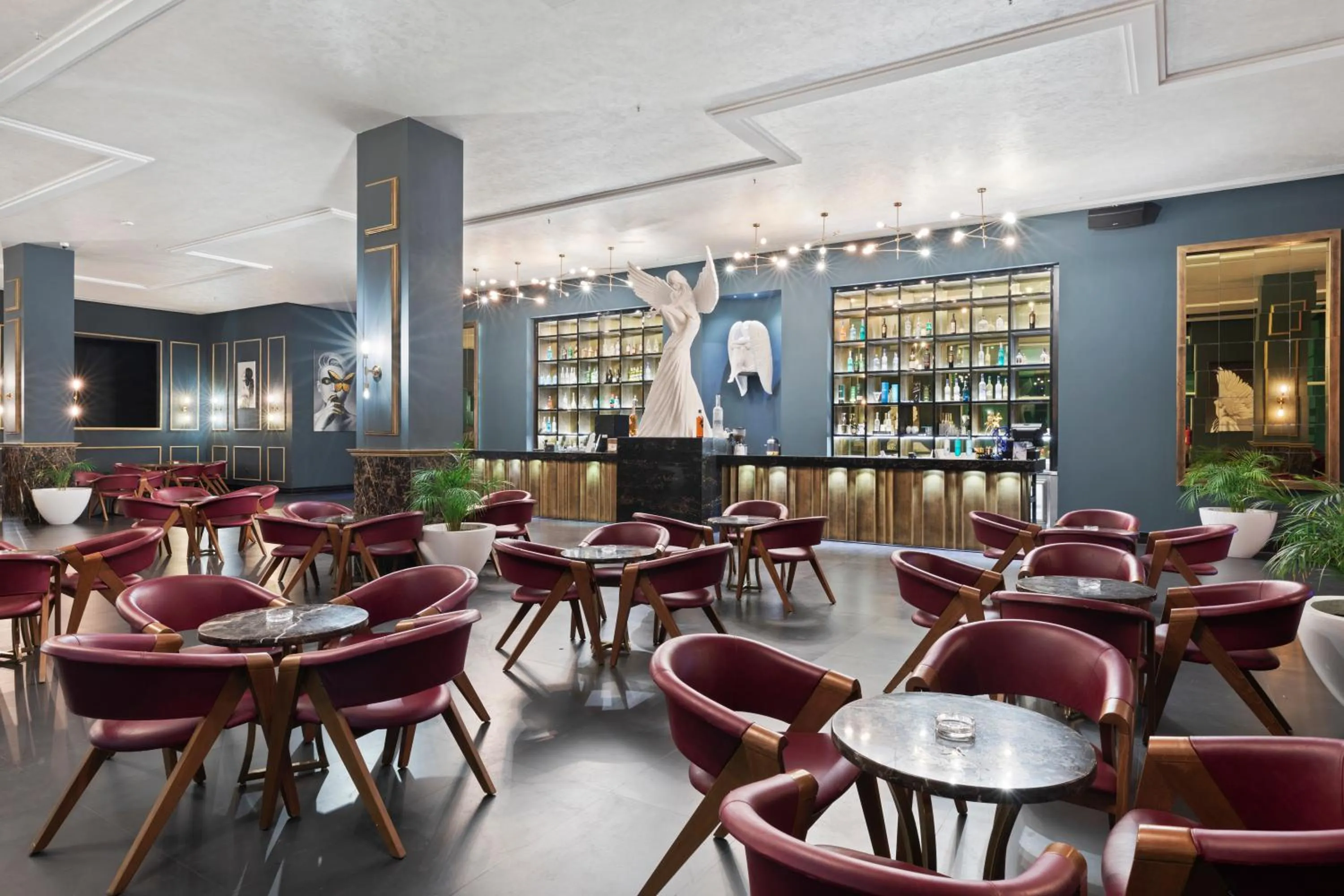 Lounge or bar in Pickalbatros White Beach Taghazout - Adults Friendly 16 Years Plus - Ultra All Inclusive