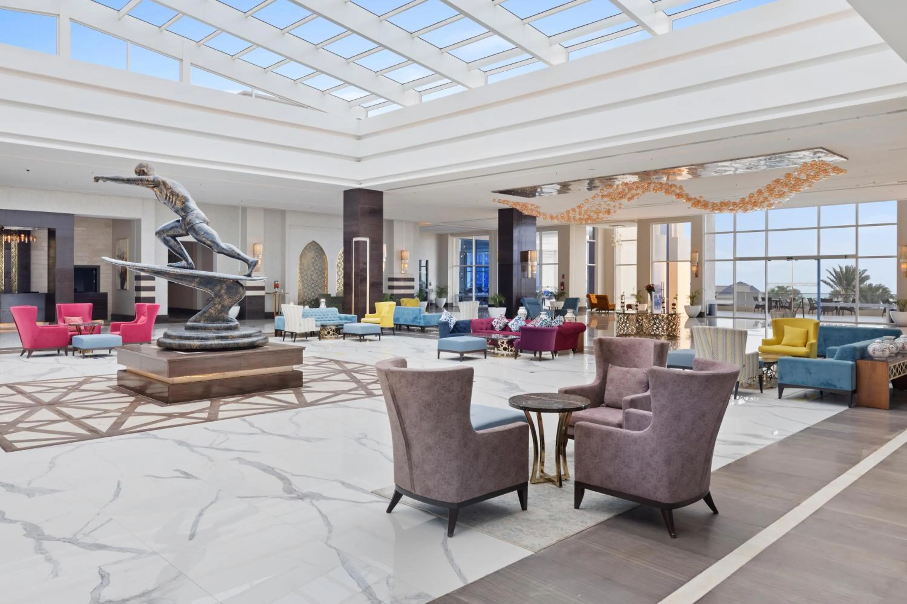 Lobby or reception in Pickalbatros White Beach Taghazout - Adults Friendly 16 Years Plus - Ultra All Inclusive