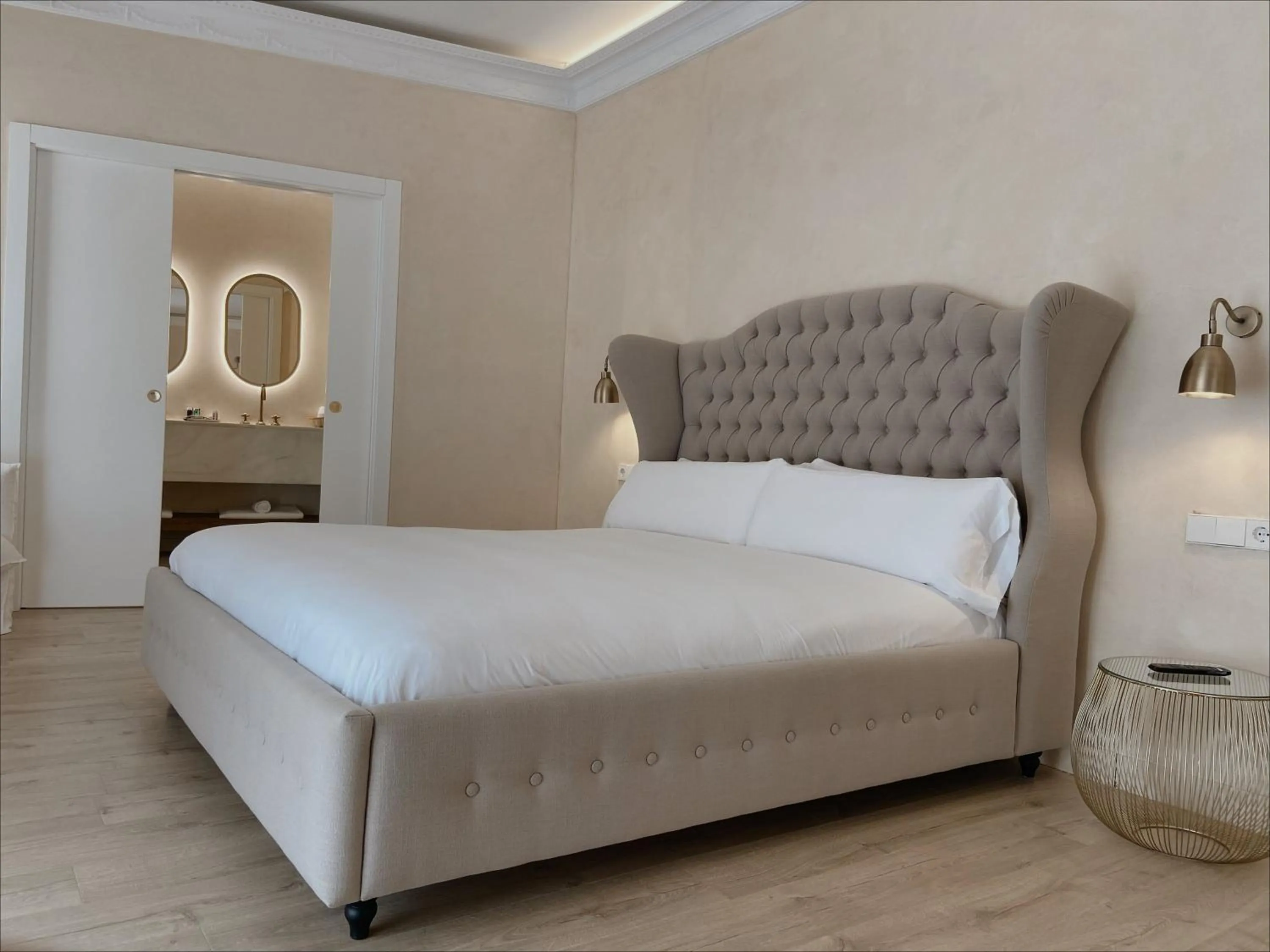 Bedroom, Bed in Hotel Palau Macelli & Spa