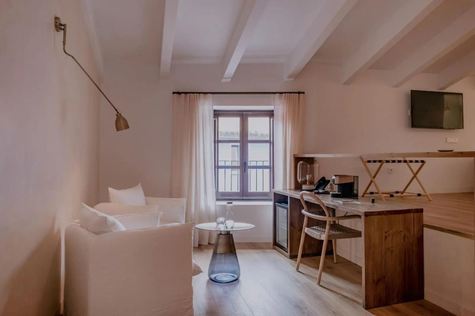 Living room in Hotel Palau Macelli & Spa