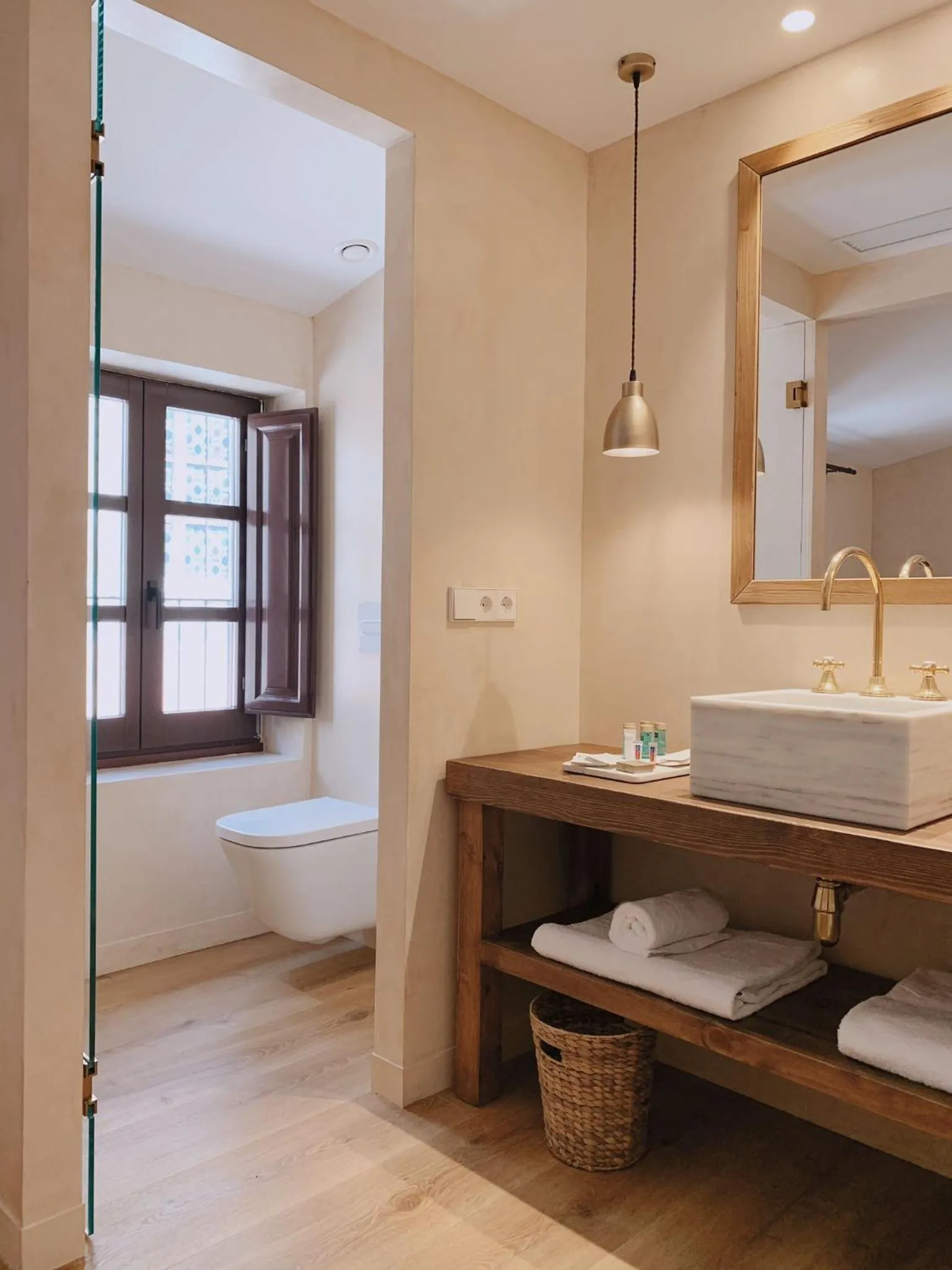 Bathroom in Hotel Palau Macelli & Spa