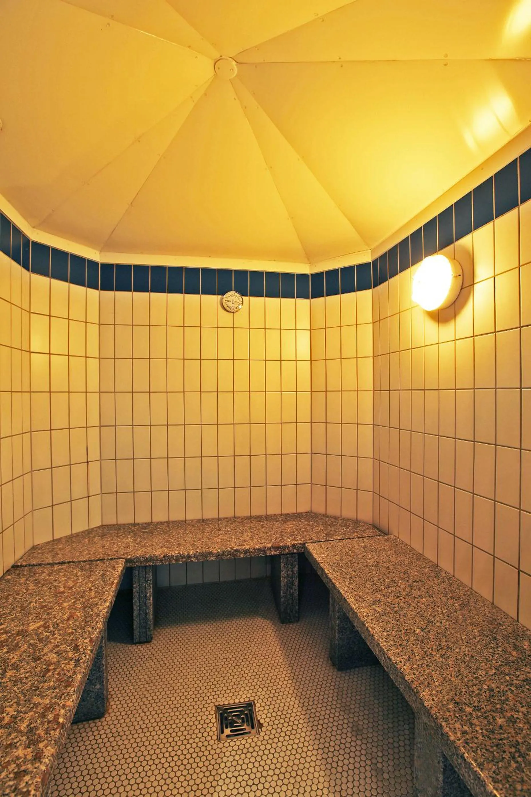 Steam room in Hotel Restaurant Adler