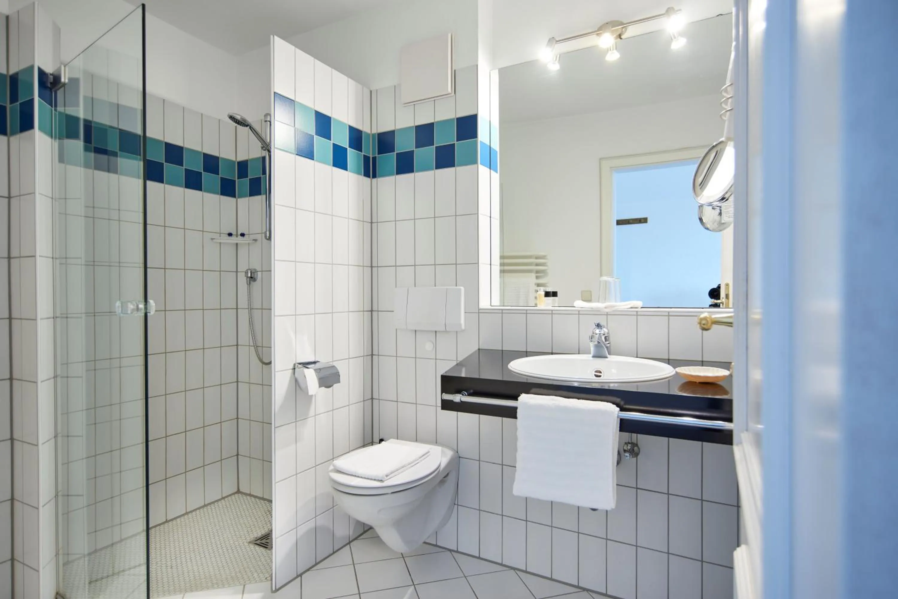 Bathroom in Hotel Restaurant Adler