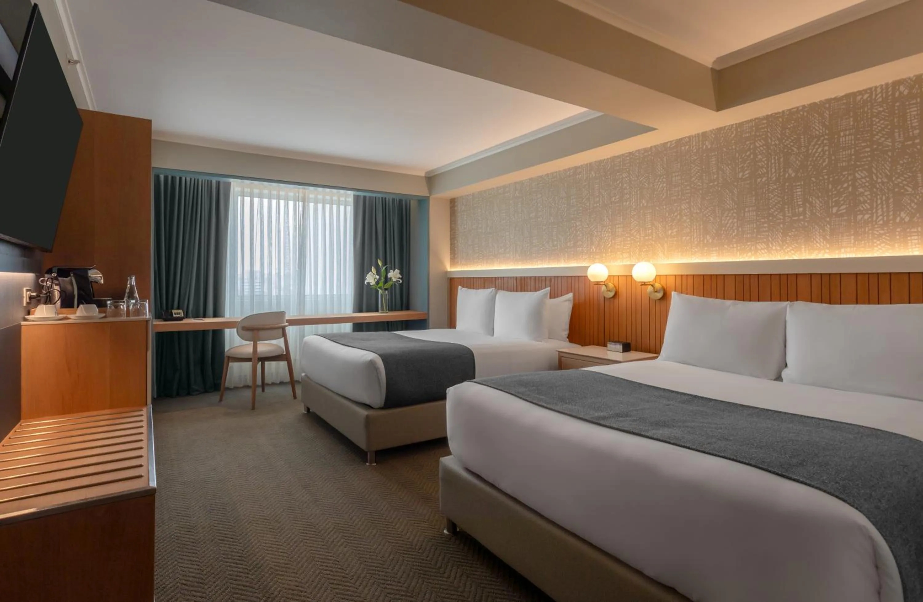 Decorative detail, Bed in Sonesta Hotel Miraflores