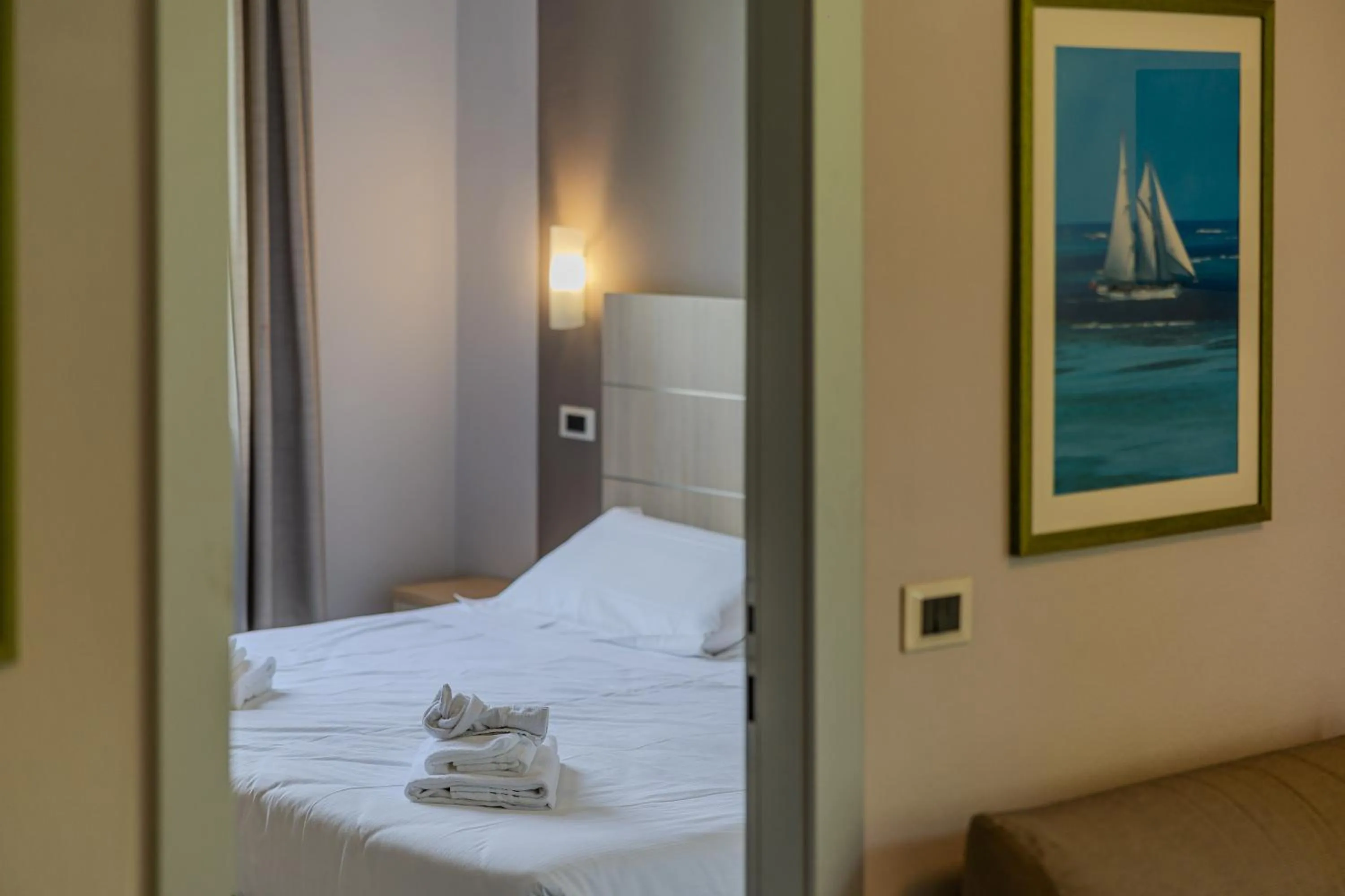 Bedroom, Bed in Residence San Michele