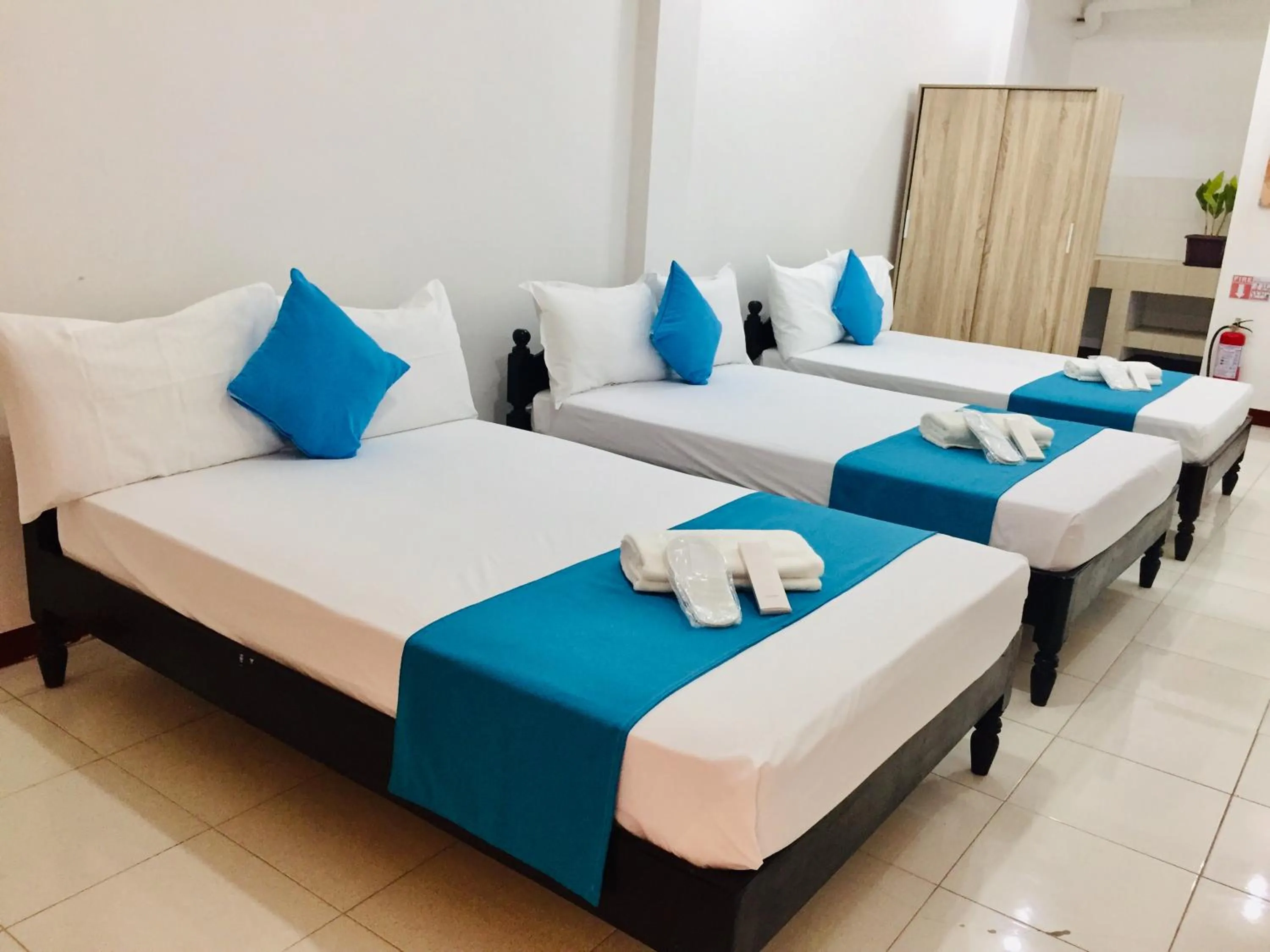 Bed in JPrime Apartelle