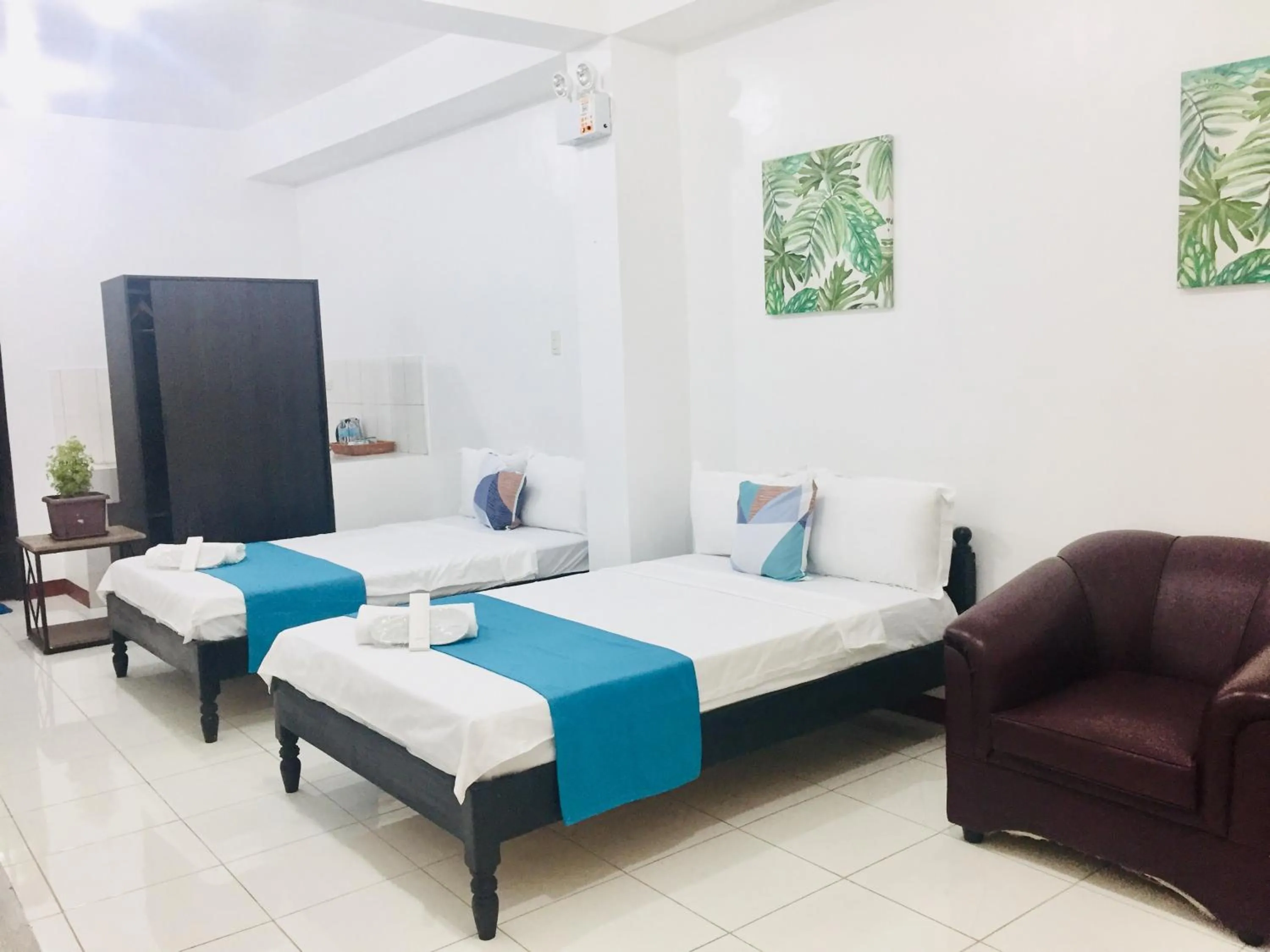 Bed in JPrime Apartelle