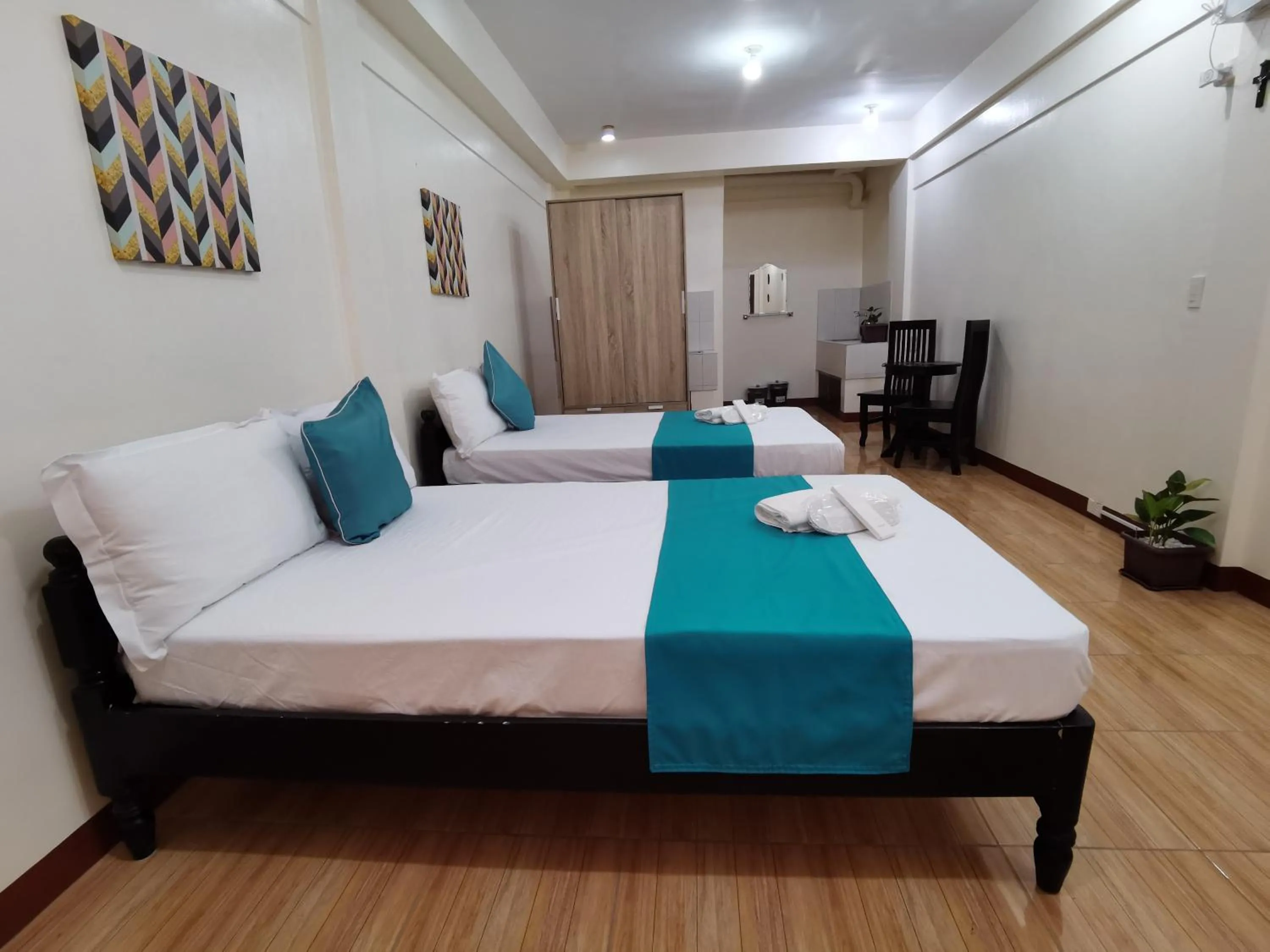 Bed in JPrime Apartelle