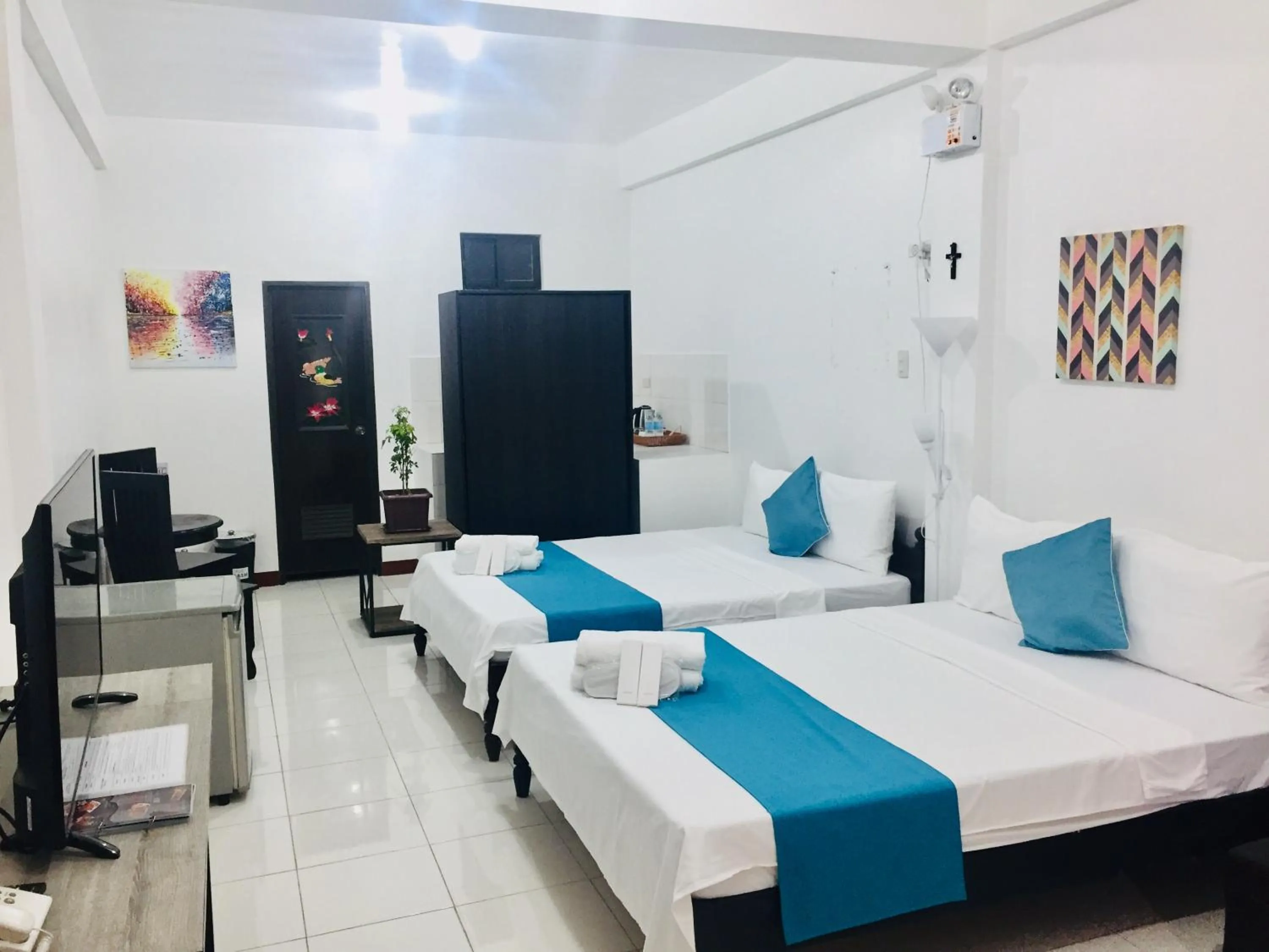 Bed in JPrime Apartelle