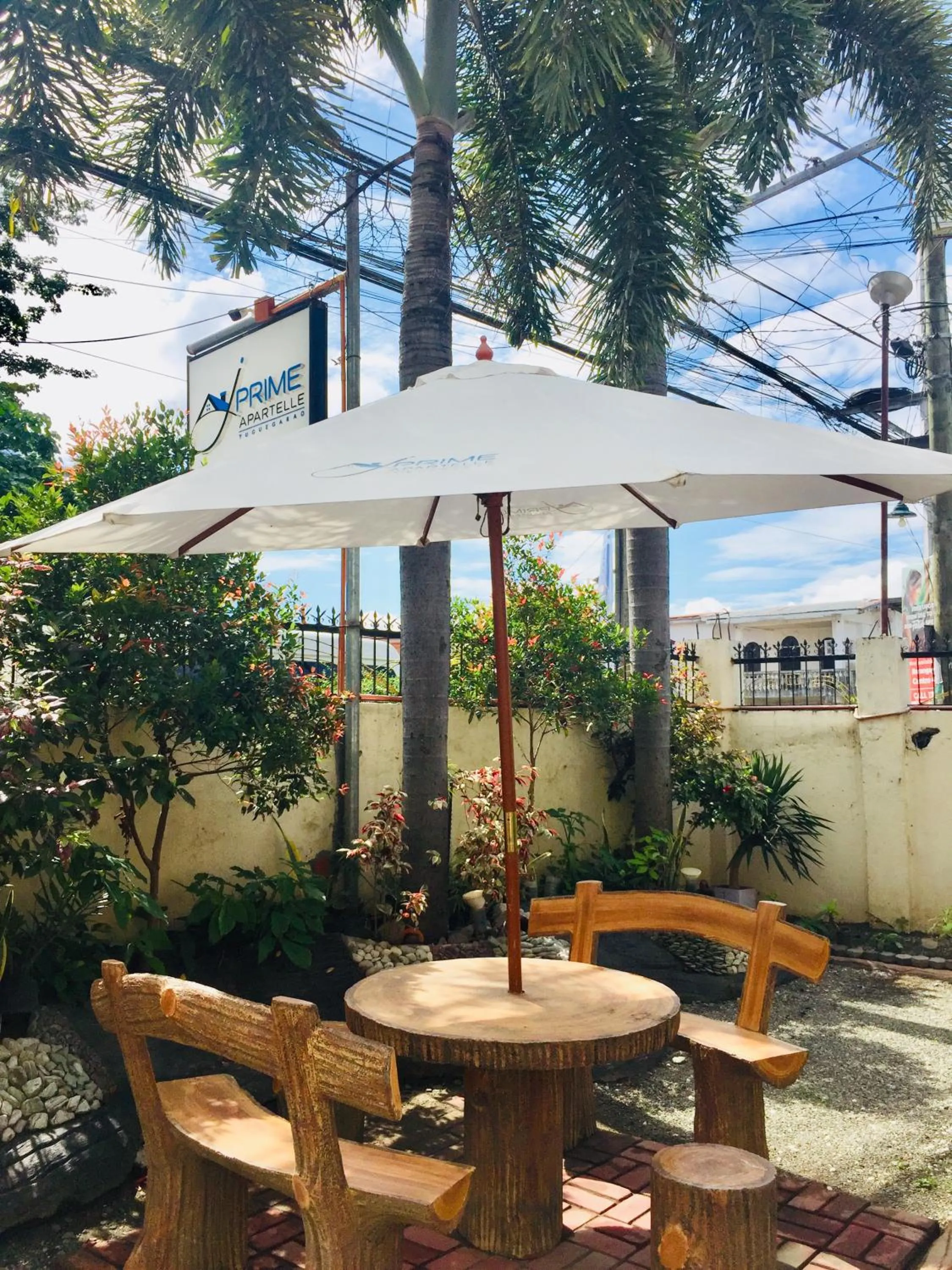 Garden in JPrime Apartelle