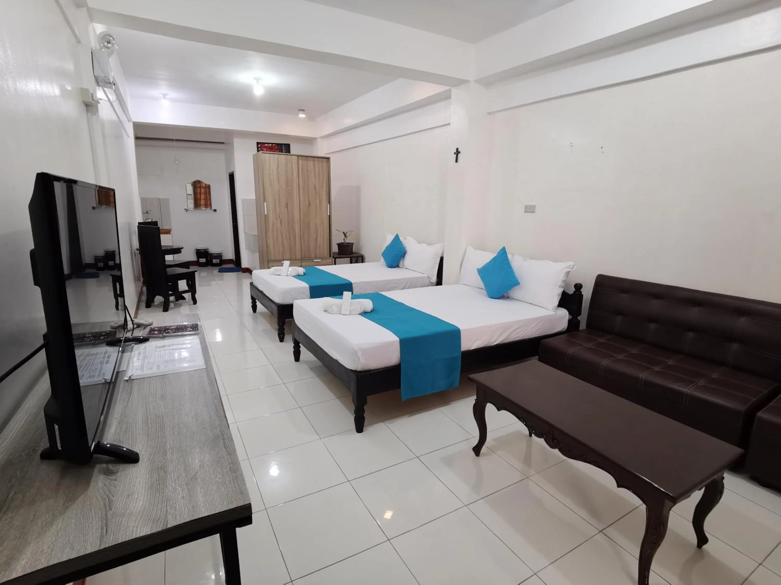 Bed in JPrime Apartelle