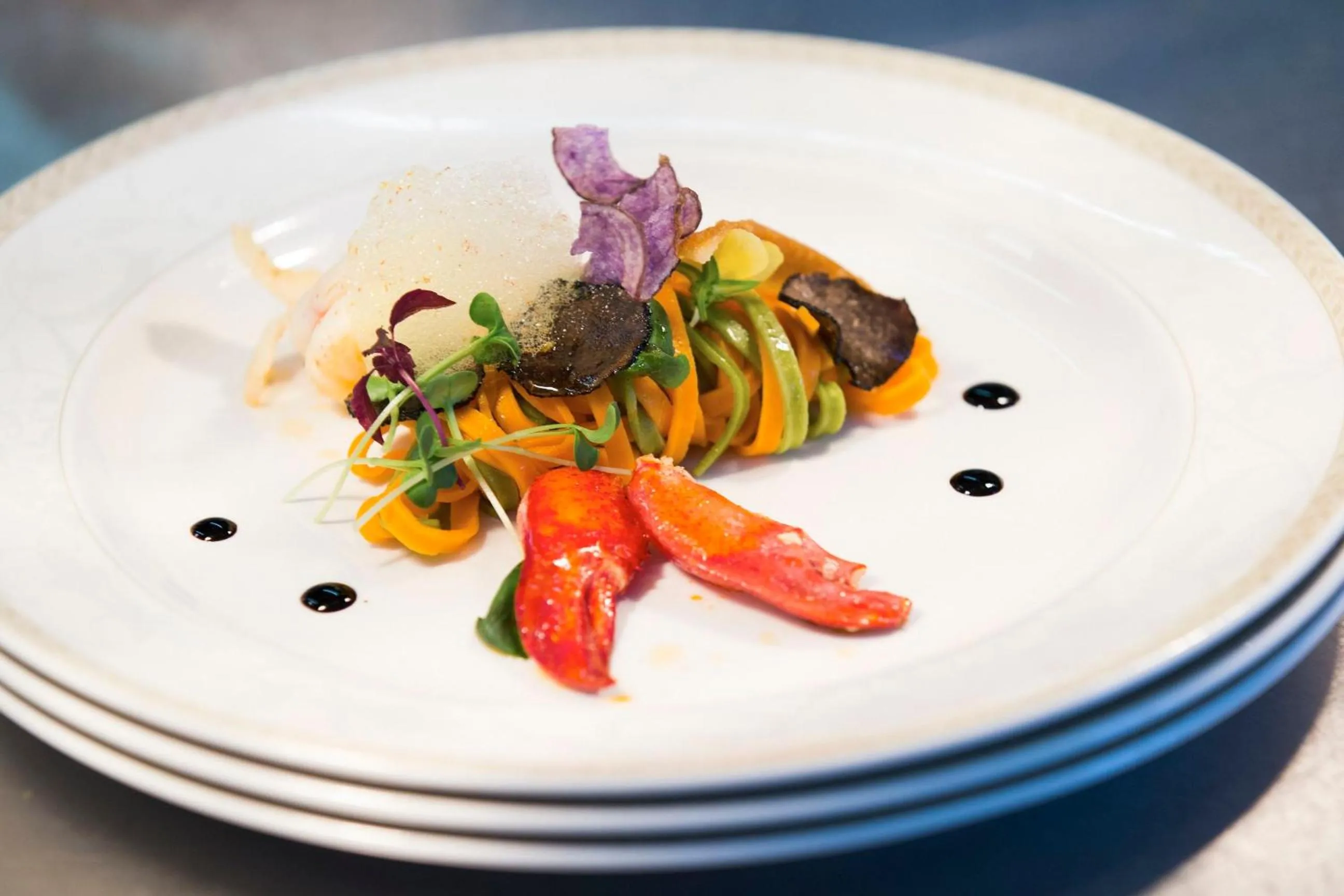 Food close-up in Hotel Villa Hügel