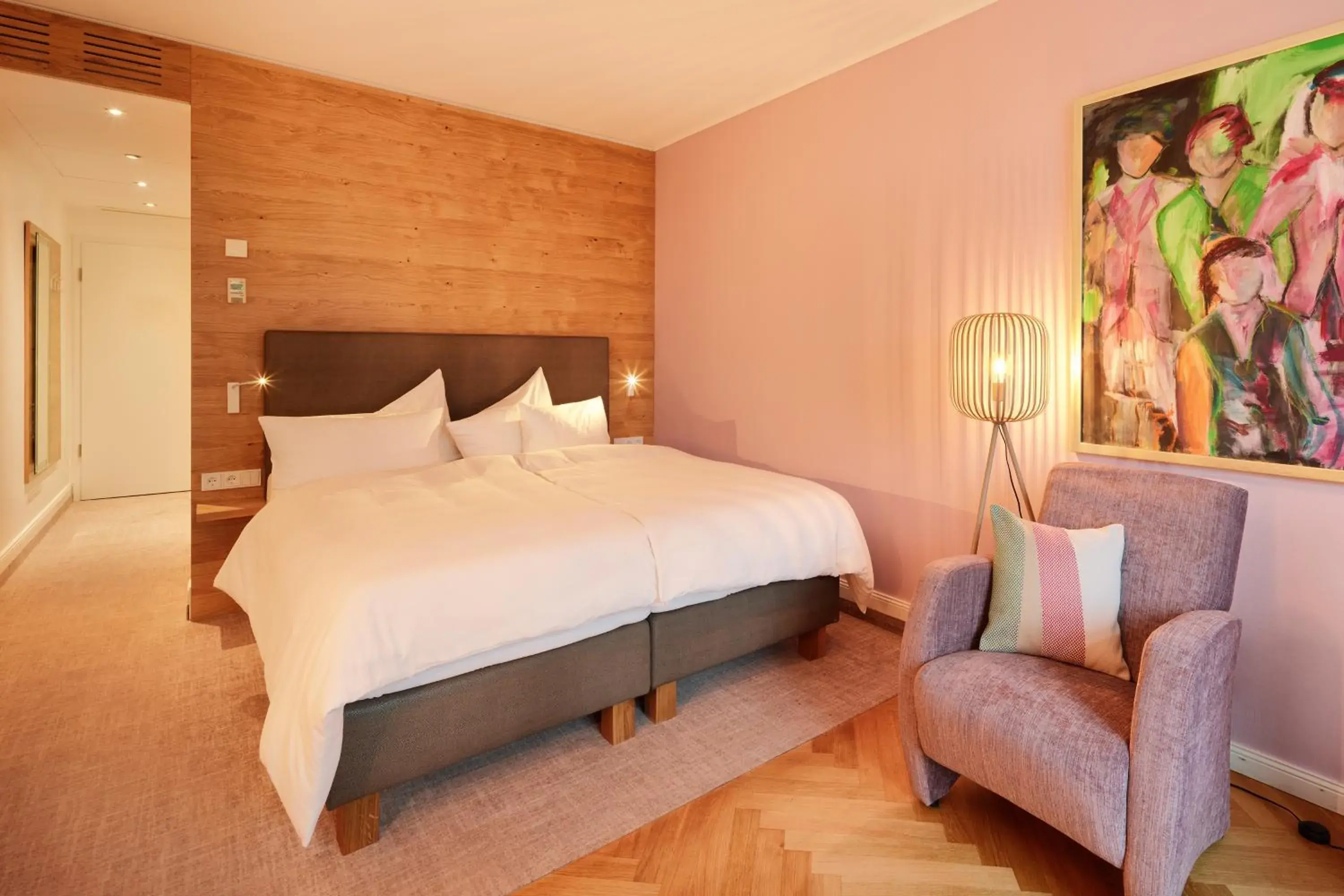 Comfort Double Room with Balcony in Hotel Villa Hügel Comfort Double Room with Balcony in Hotel Villa Hügel