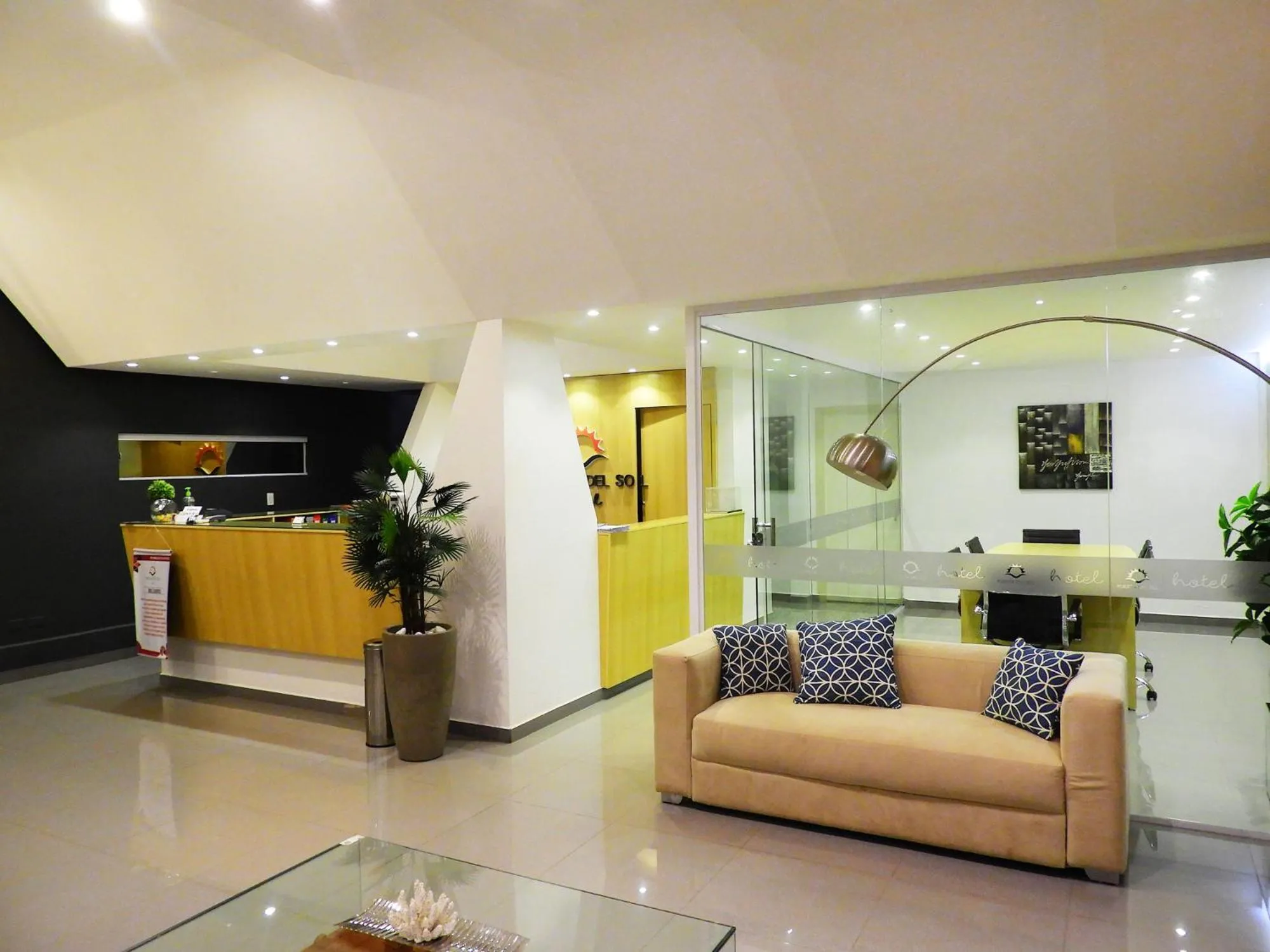 Lobby or reception in Hotel Puesta del Sol by Nobile