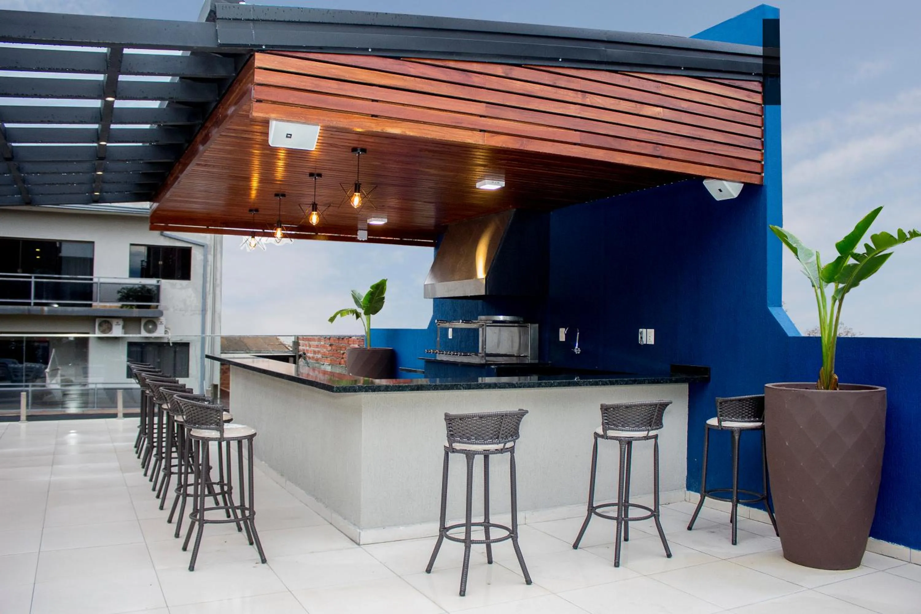 BBQ facilities in Hotel Puesta del Sol by Nobile