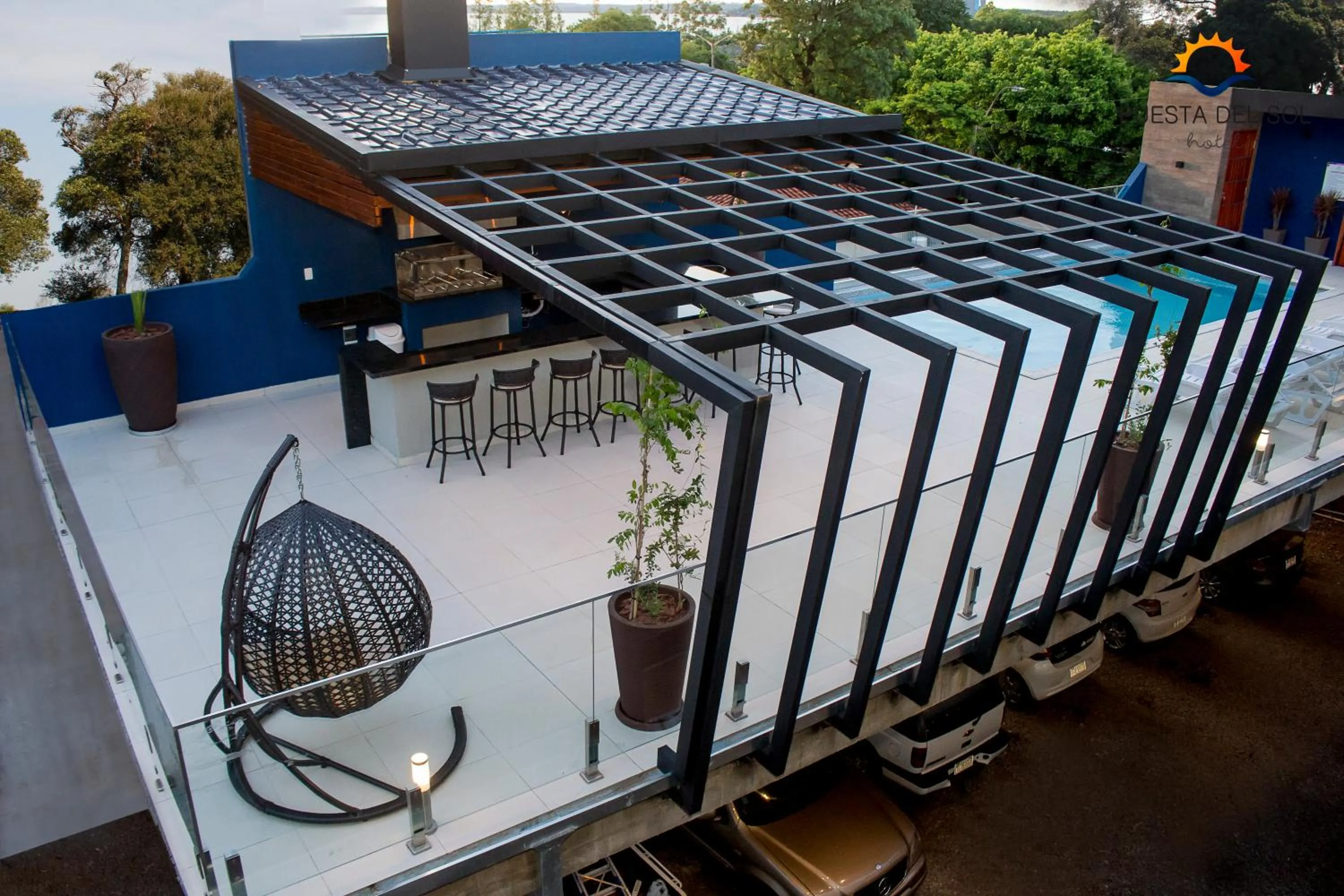 BBQ facilities in Hotel Puesta del Sol by Nobile