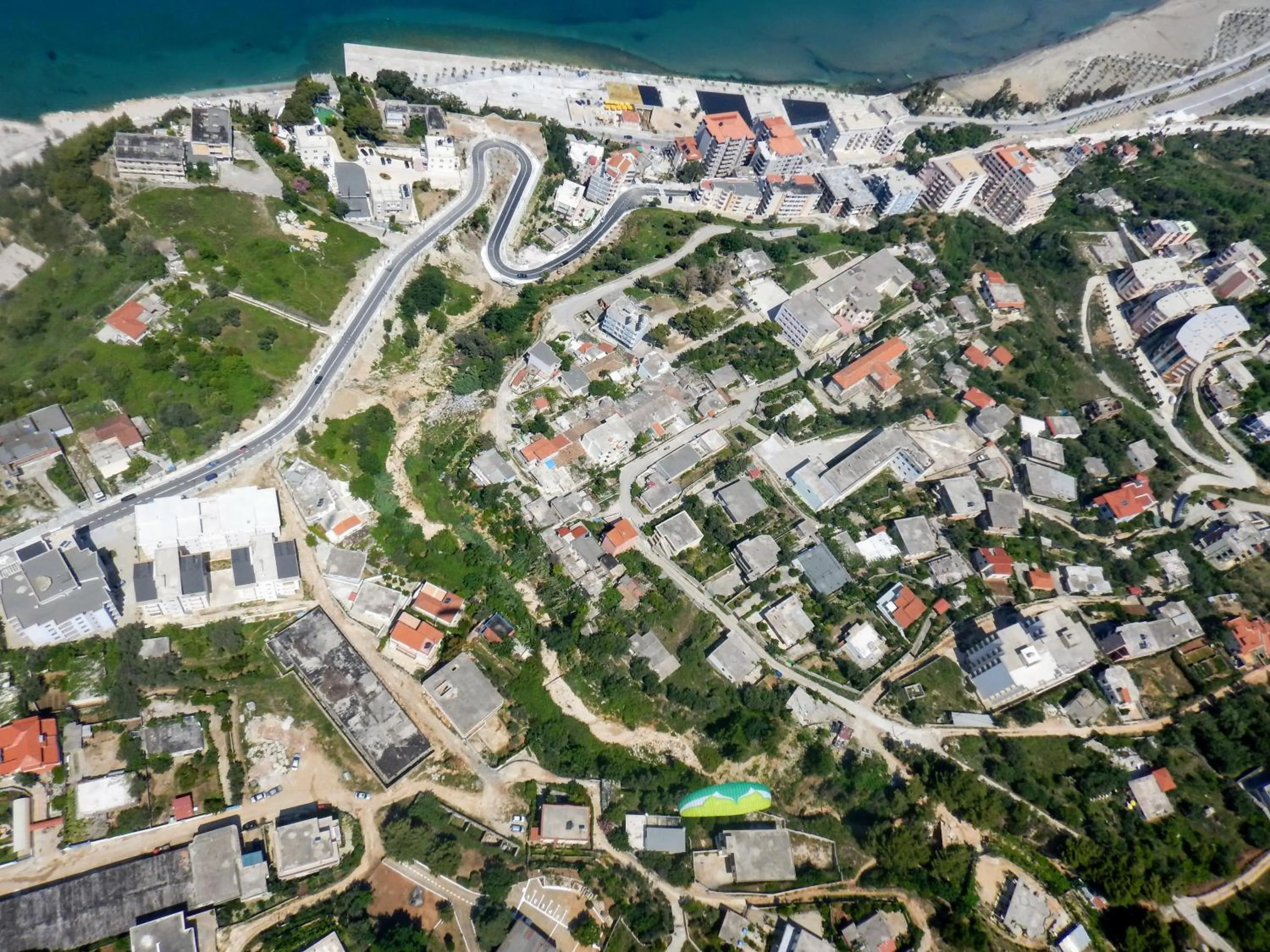 Bird's eye view in Hotel Nika