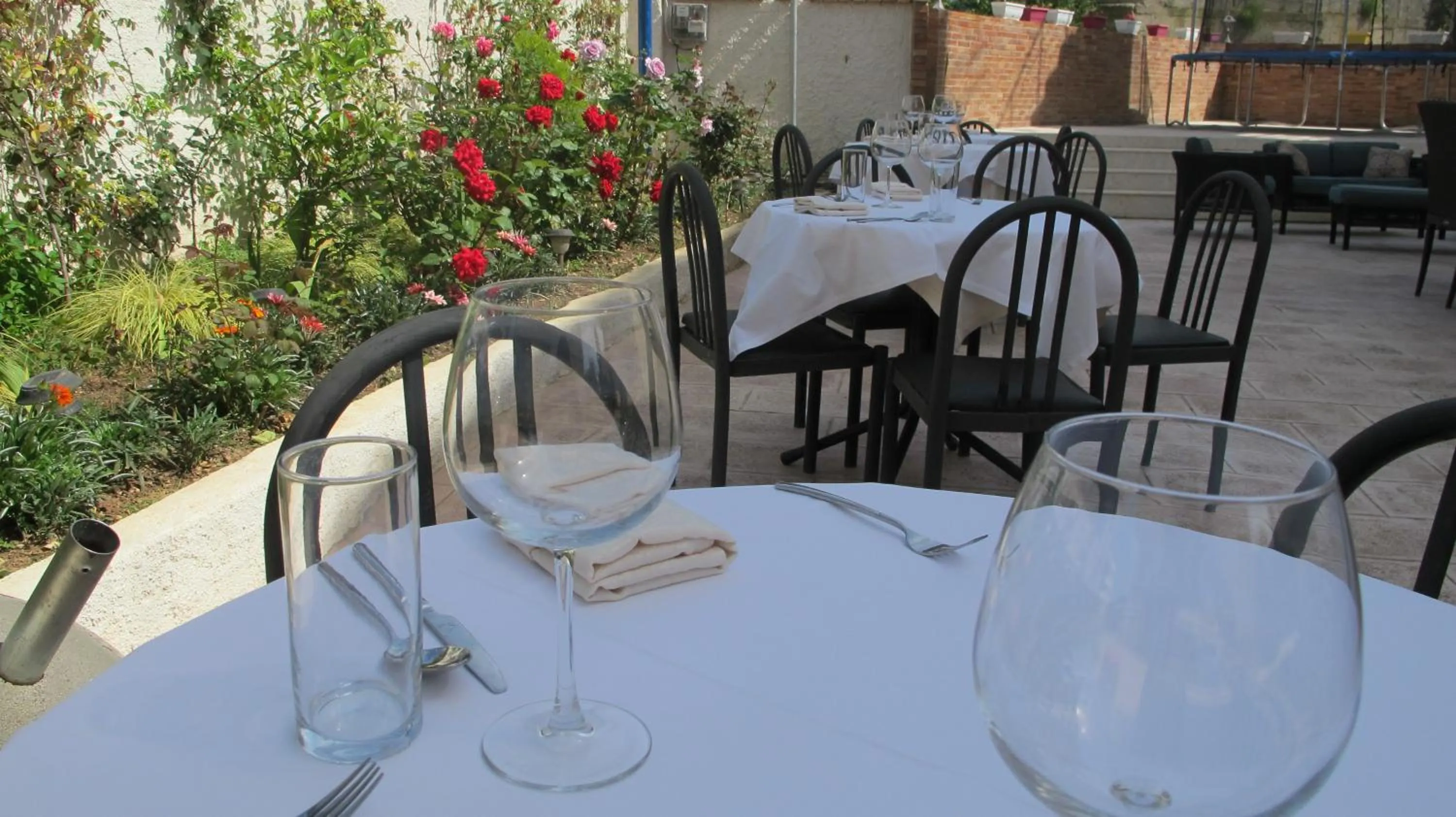 Restaurant/places to eat in Hotel Nika