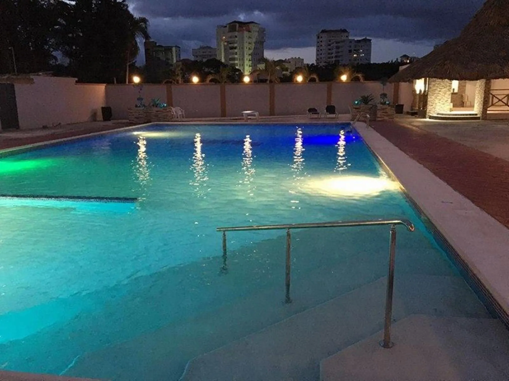 Swimming pool in Matum Hotel & Casino