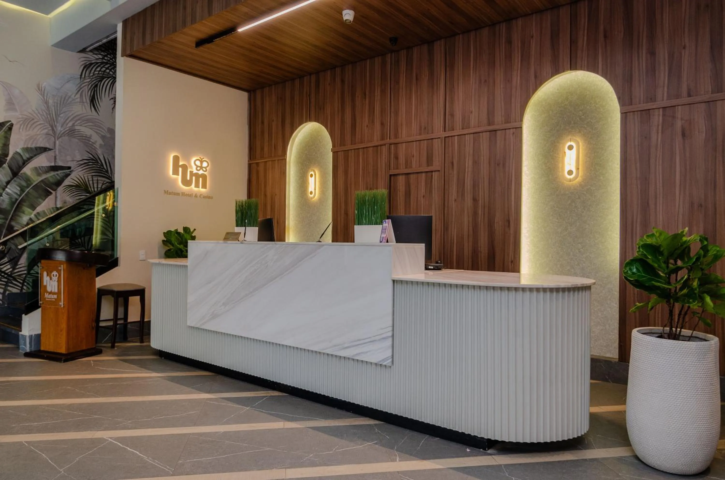 Lobby or reception in Matum Hotel & Casino
