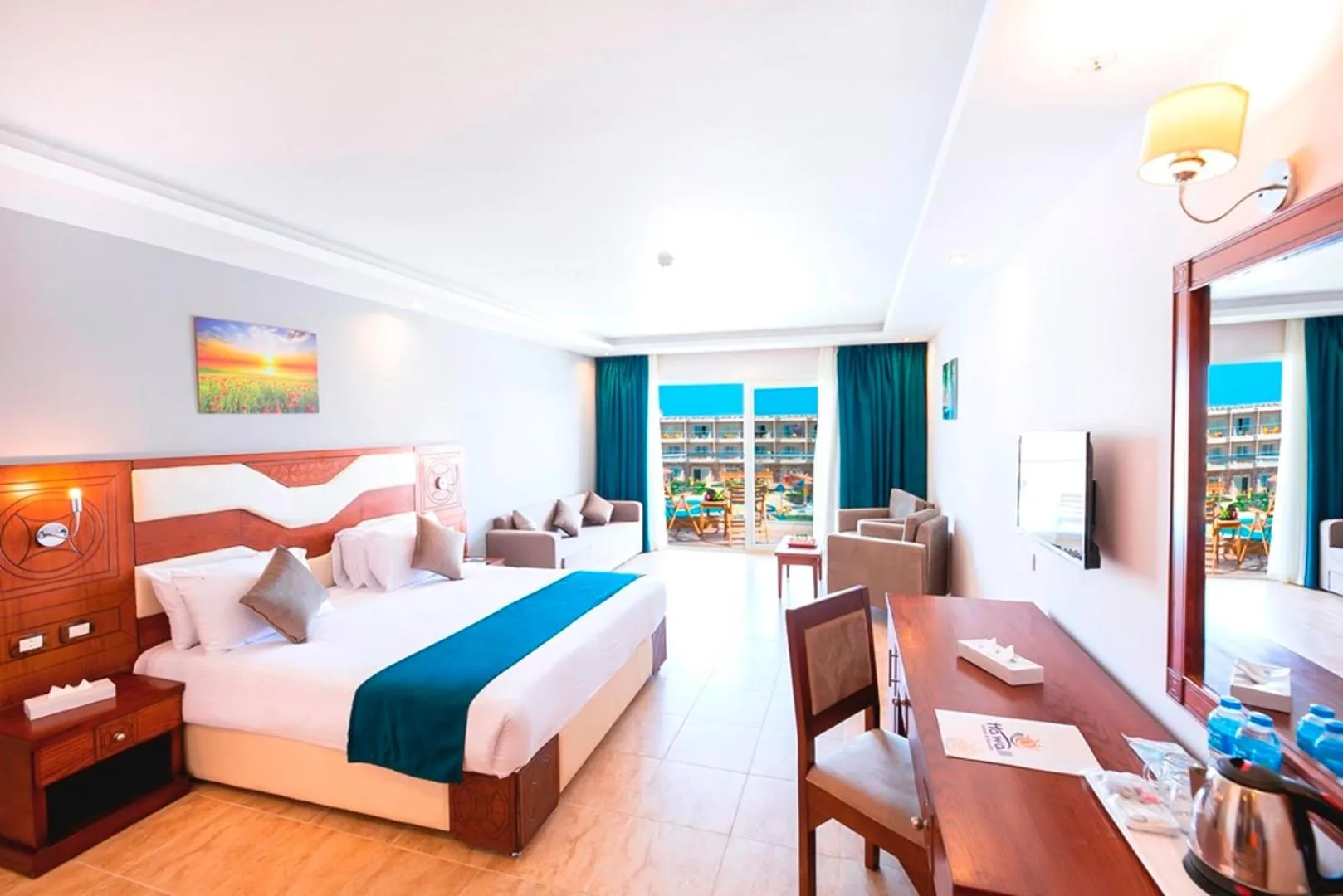 Bedroom in Hawaii Paradise Aqua Park Resort - Families and Couples Only