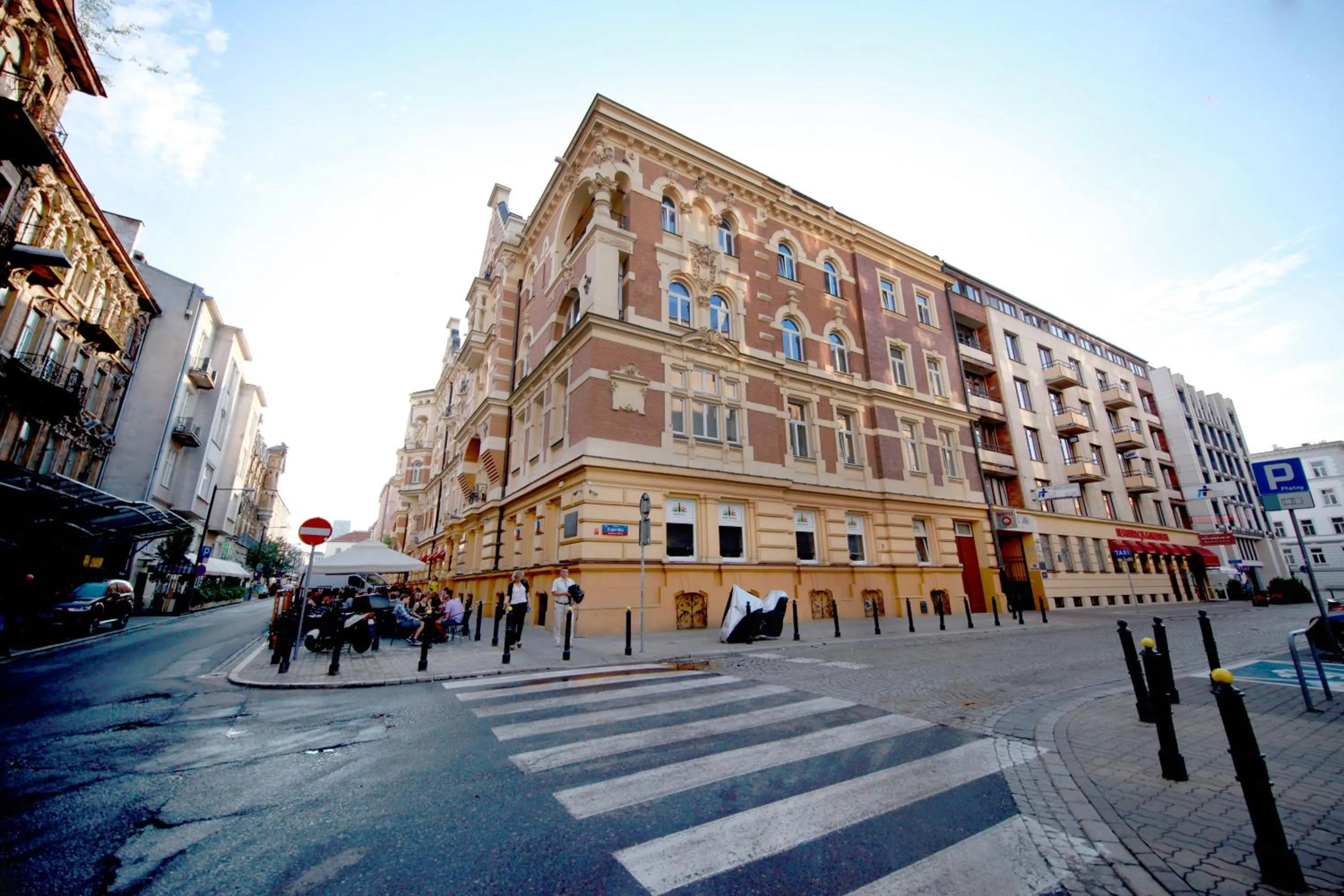 Street view in eMKa Hostel