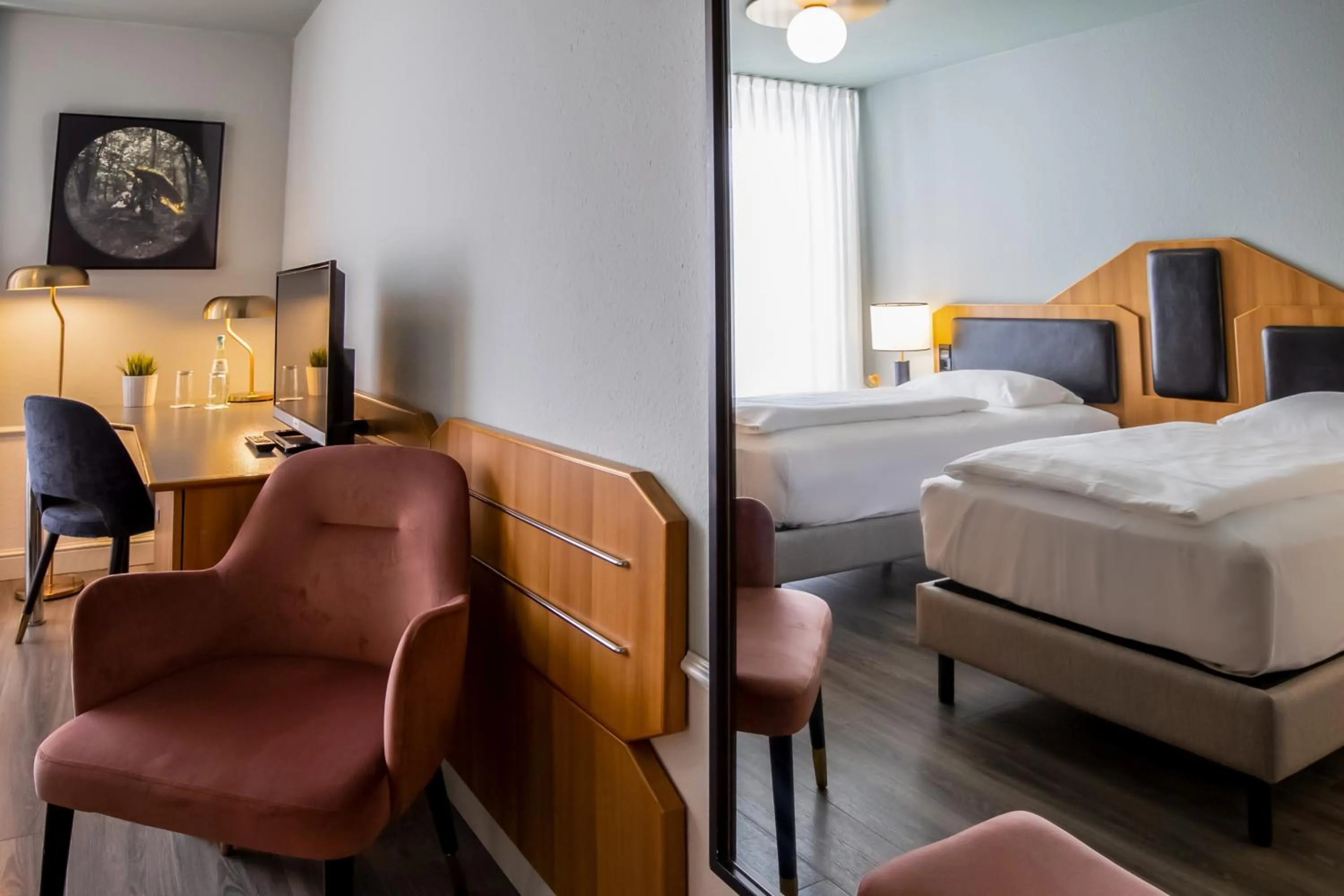 Bed in Mercure Hotel Pforzheim