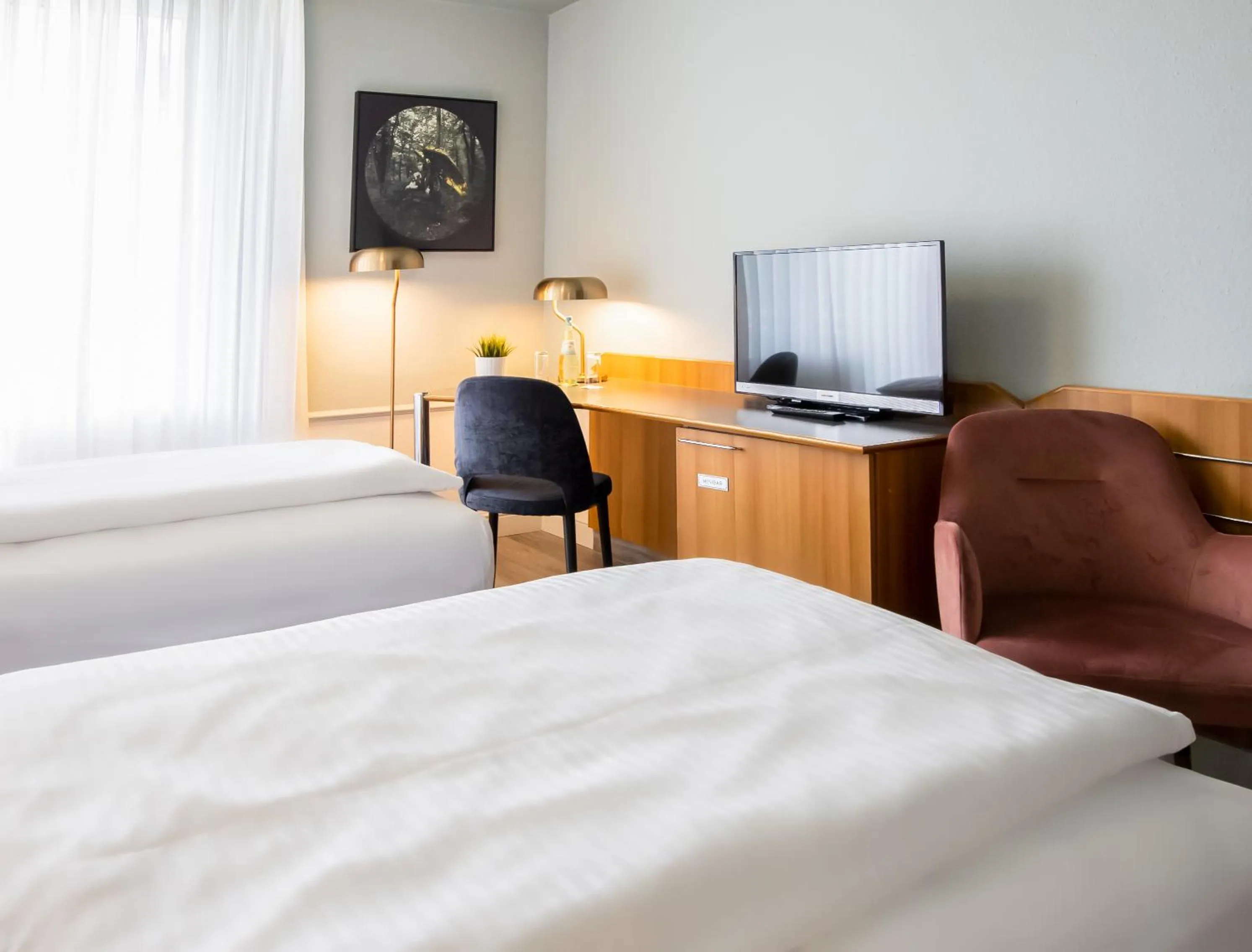 Bed in Mercure Hotel Pforzheim