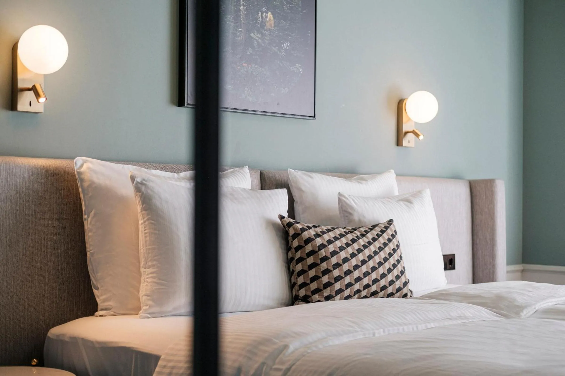 Bed in Mercure Hotel Pforzheim