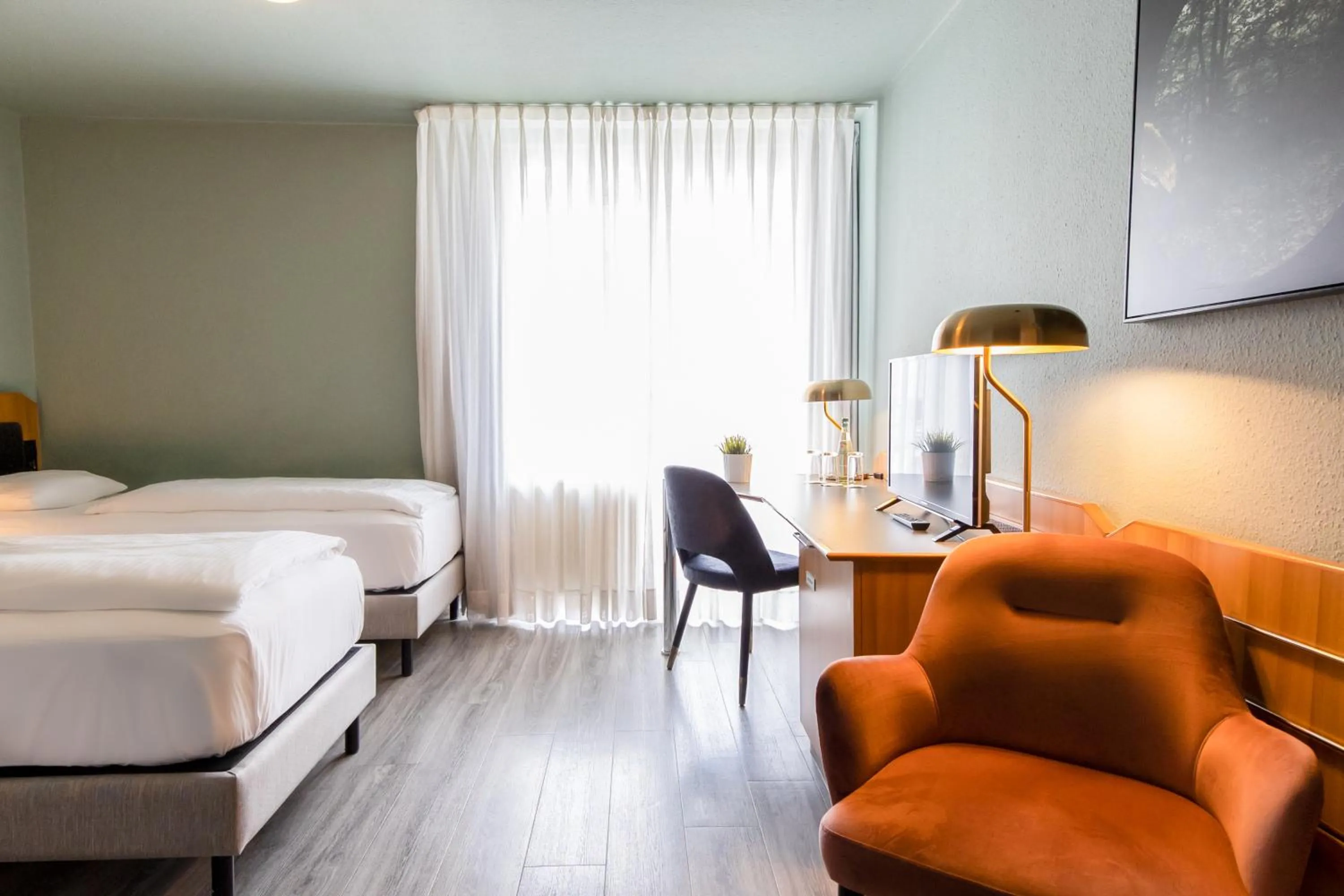 Bed in Mercure Hotel Pforzheim