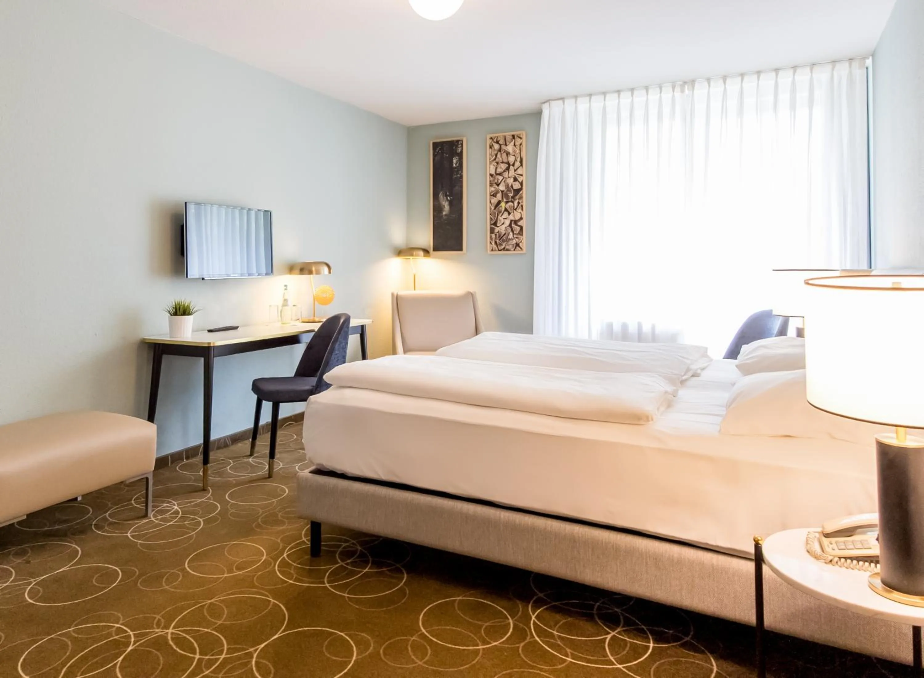 Bed in Mercure Hotel Pforzheim