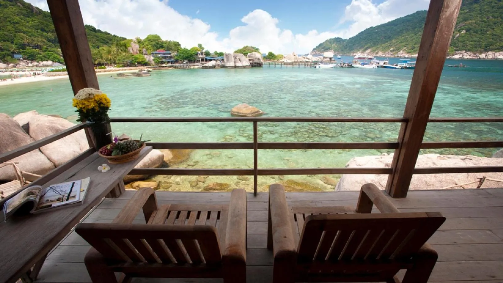 Balcony/Terrace in Nangyuan Island Dive Resort