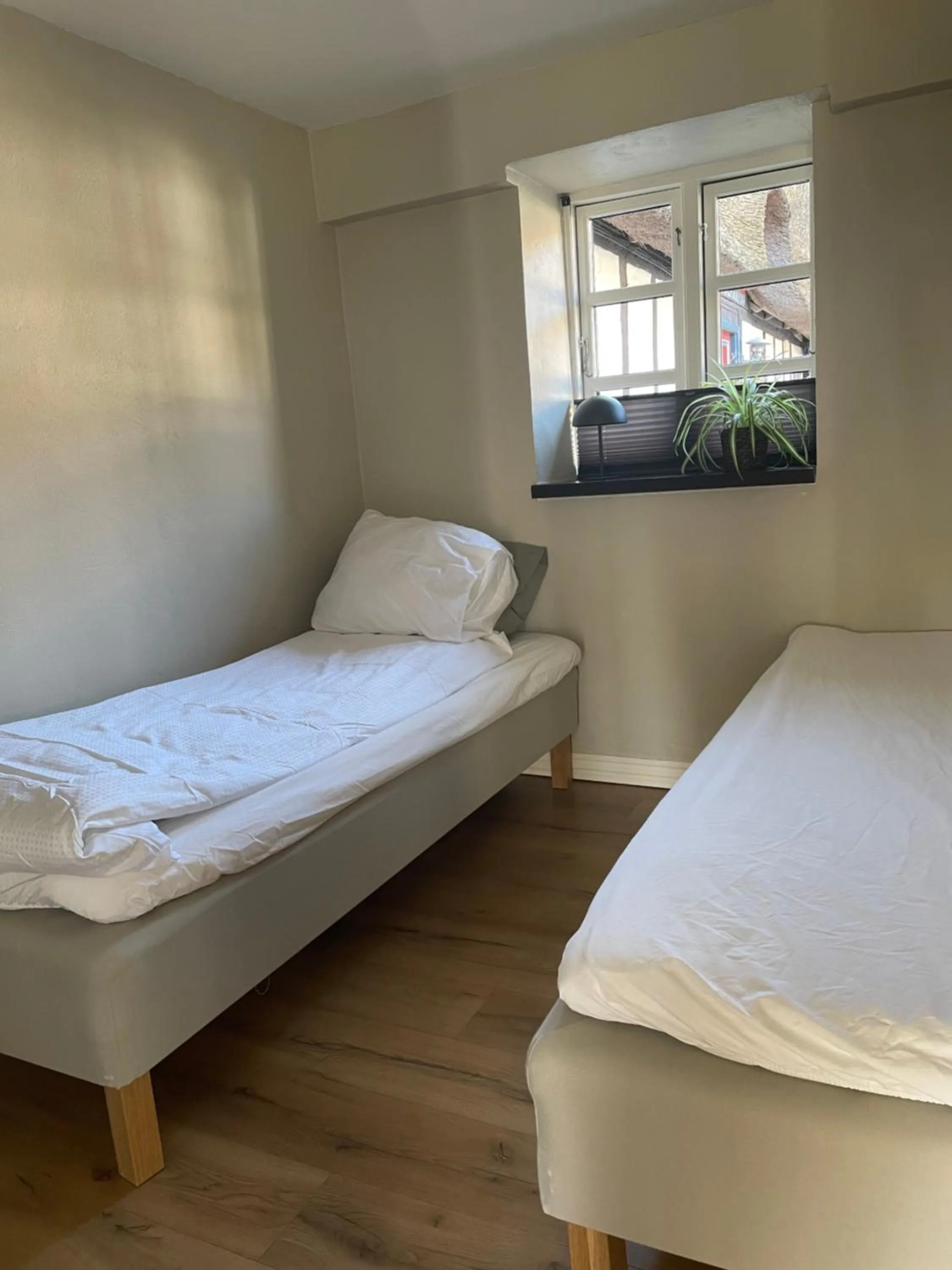 Bed in Baekgaarden 3 rooms Apartment - old farm house