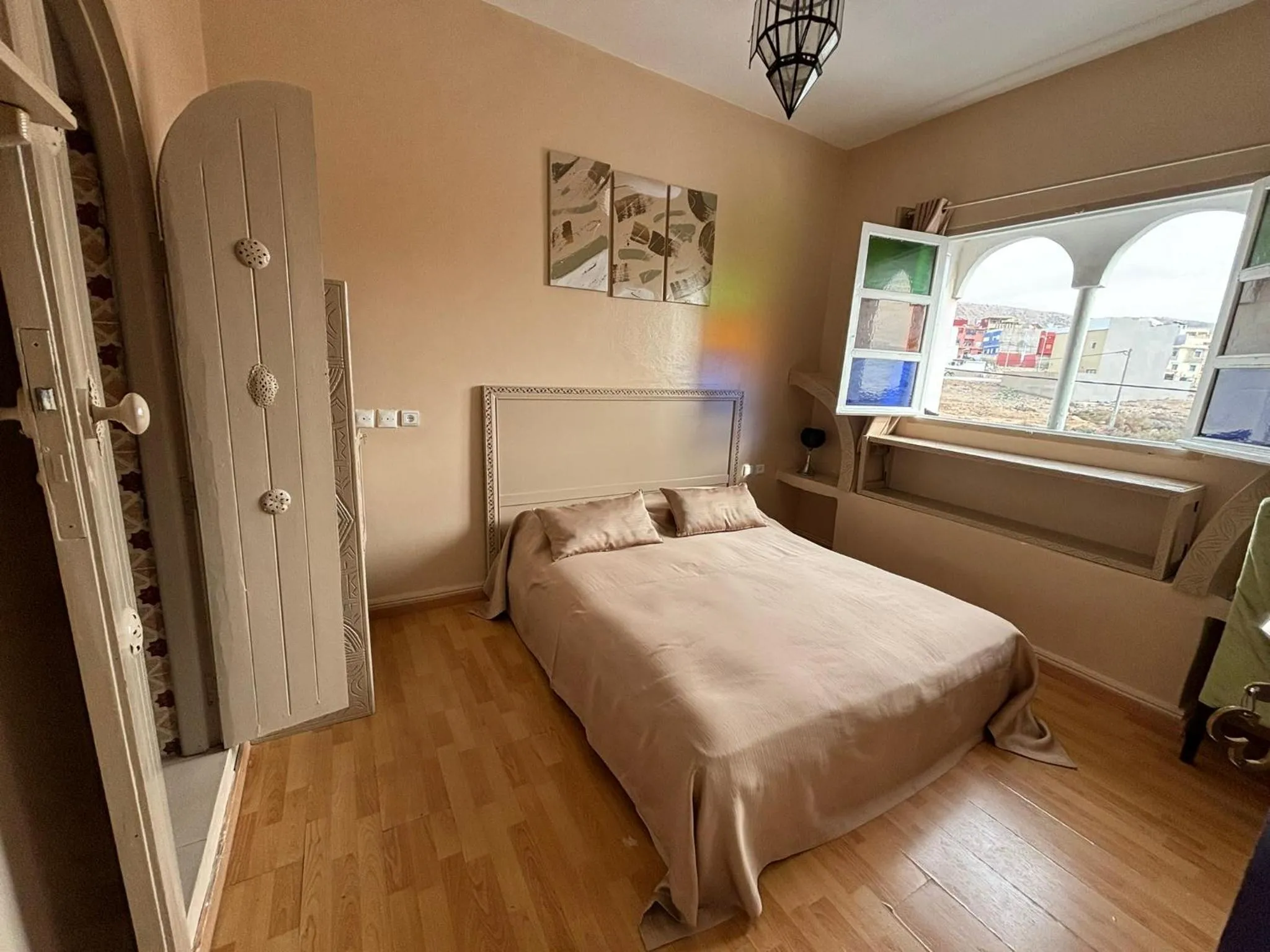 Bed in Riad Dar Naima Imsouane