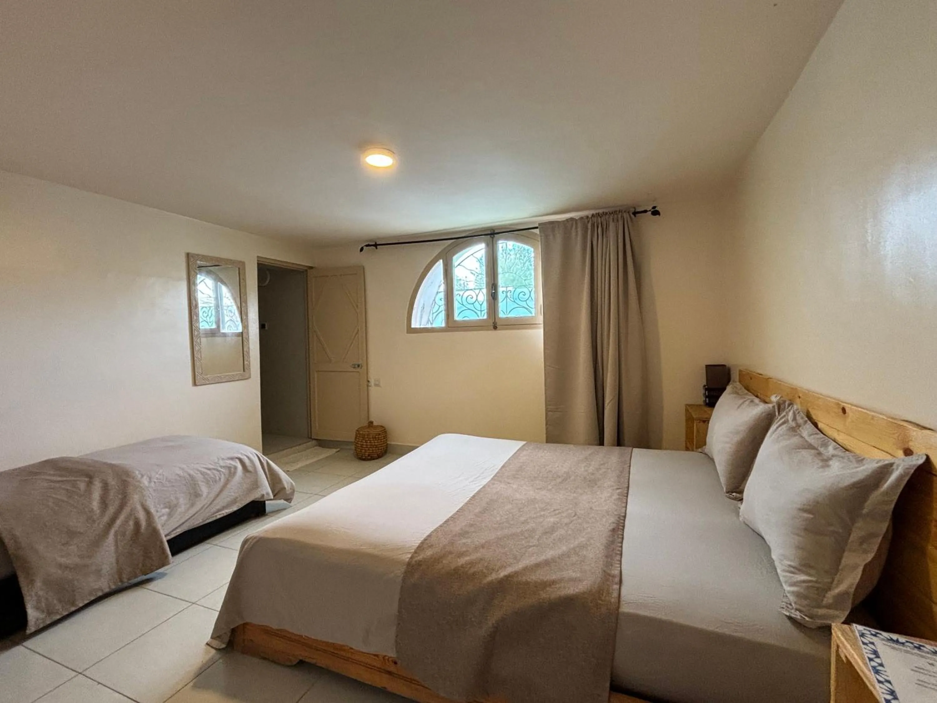 Bed in Riad Dar Naima Imsouane