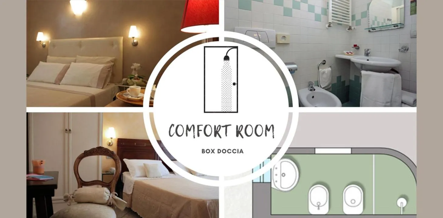 Bed in Hotel b&b Villa Irma